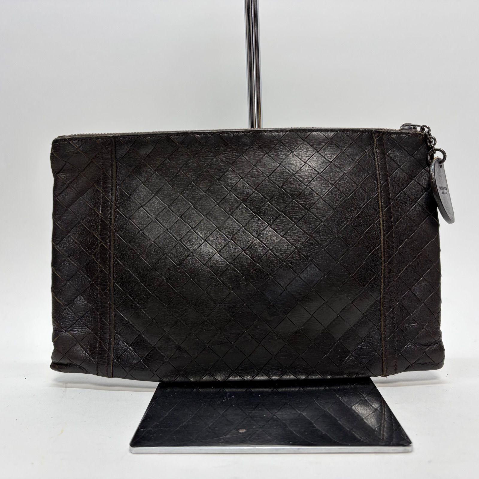 3818 BOTTEGA VENETA ボッテガヴェネタ ポーチ 小物入れ ダーク 