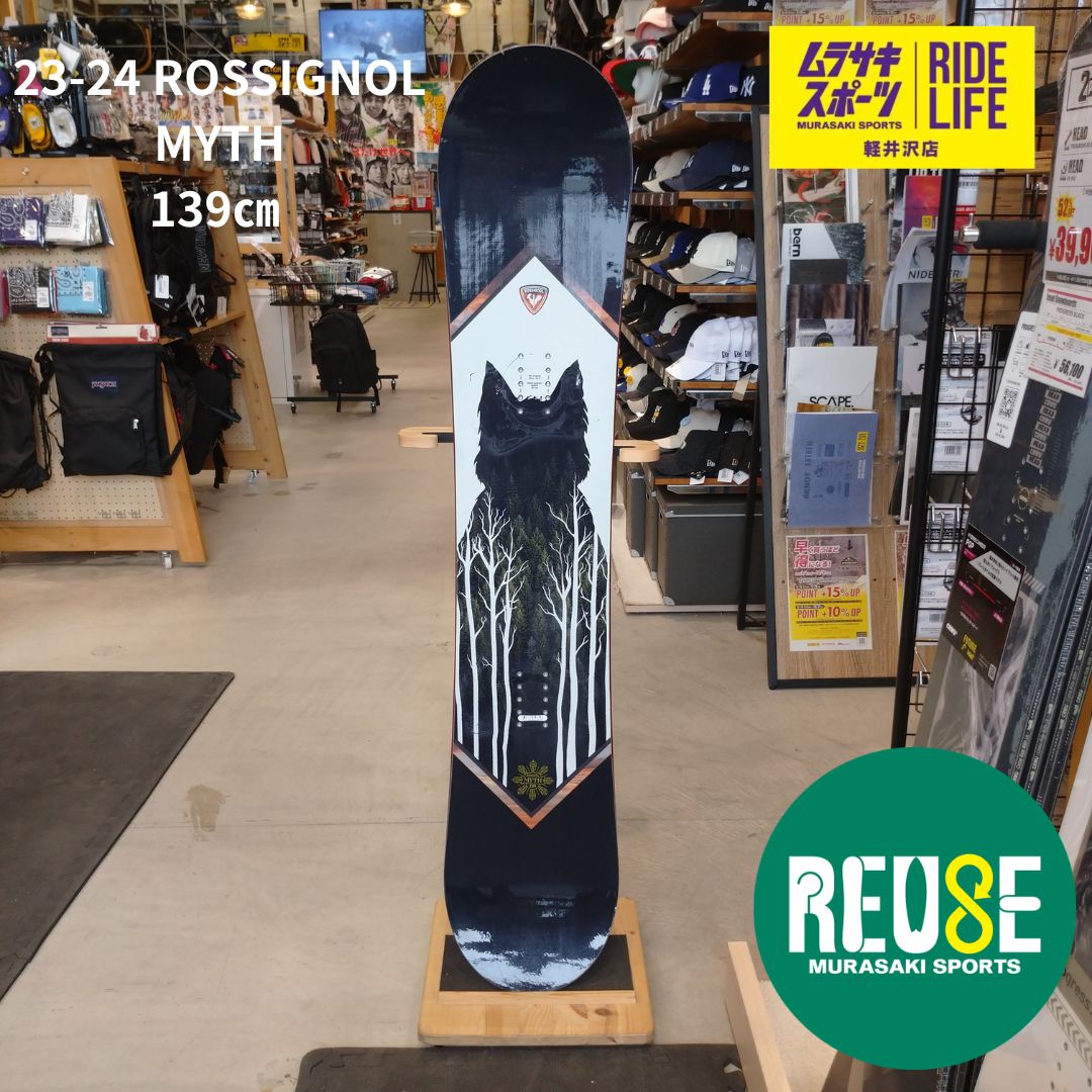 ムラスポ公式】ROSSIGNOL ロシニョール MYTH ミス 139cm 23-24