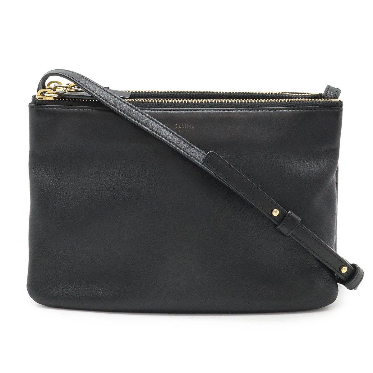 CELINE セリーヌ トリオ スモール ショルダーバッグ ショルダーポーチ 