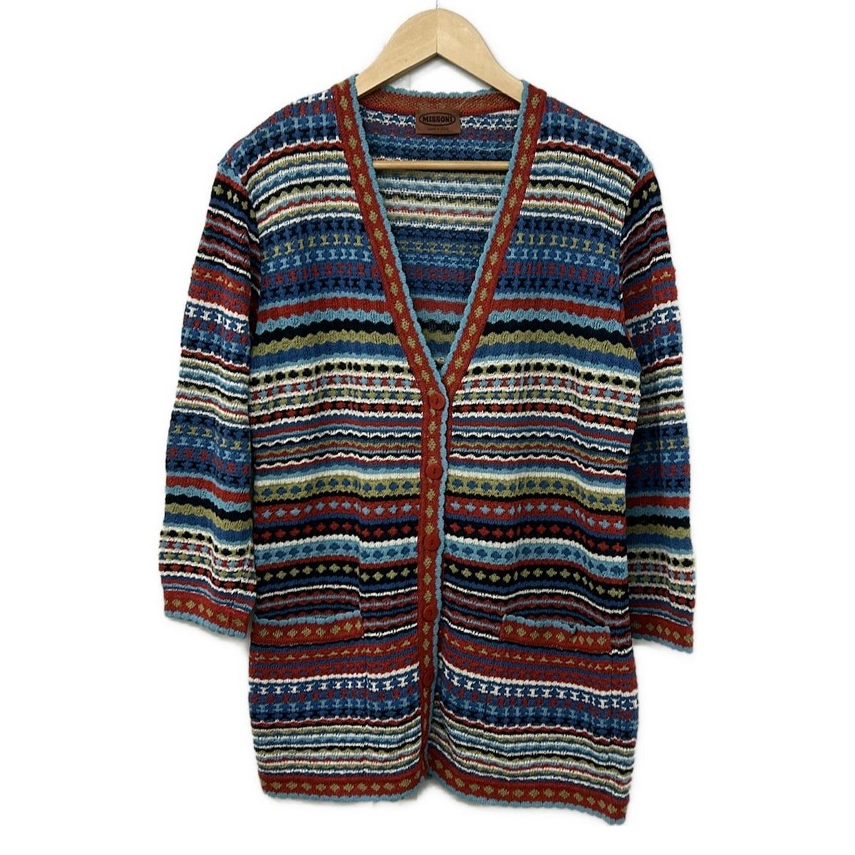 ミッソーニ MISSONI 長袖セーター/ニット サイズ44 L - アイボリー 