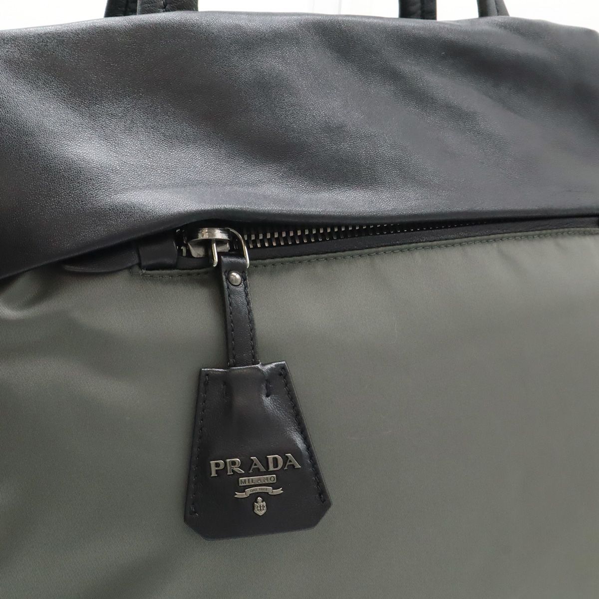PRADA プラダ トートバッグ ショルダートート ナイロン ナッパレザー 