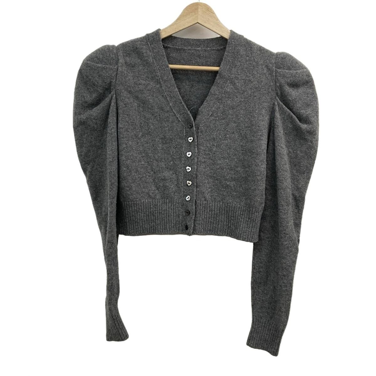 cygne(シーニュ) カーディガン レディース - グレー 長袖/肩パッド