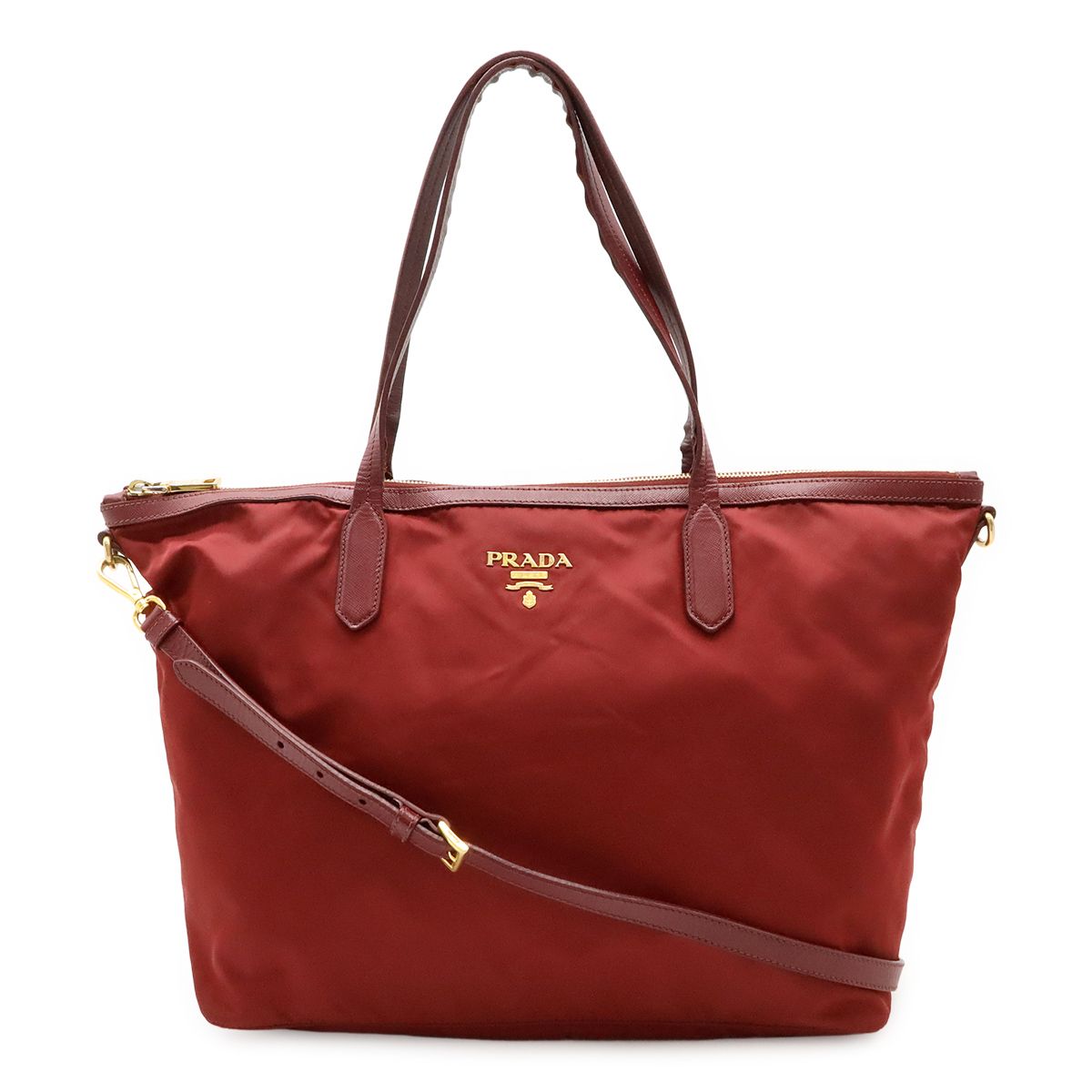 PRADA プラダ トートバッグ 2WAY ショルダーバッグ セミショルダー 