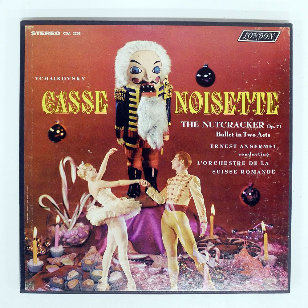US盤 ERNEST ANSERMET/TCHAIKOVSKY CASSE NOISETTE/LONDON RECORDS CSA