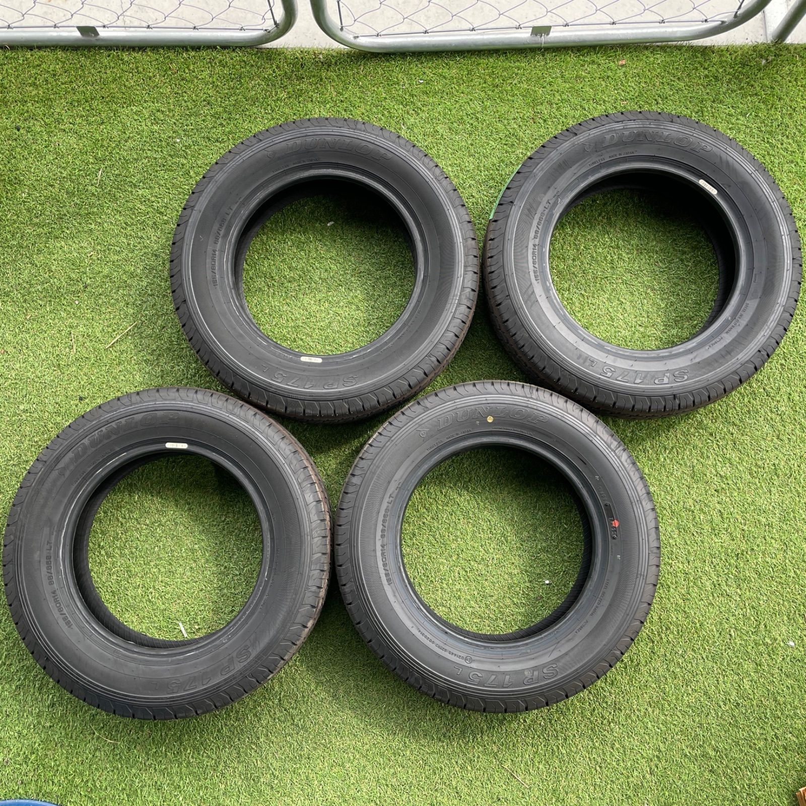 o*s様 【新車外し】155/80R14 トヨタ　プロボックス　純正タイヤホイー 新車外し】155/80R14 トヨタ プロボックス 純正 ホイール&タイヤセット