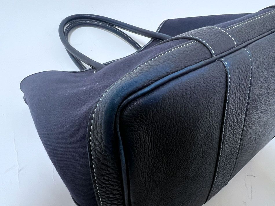 HERMES エルメス ガーデンパーティPM 36 トートバッグ トワル