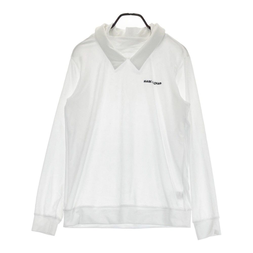 サイズ：48 MARK&LONA マークアンドロナ モックネック襟付長袖Tシャツ 