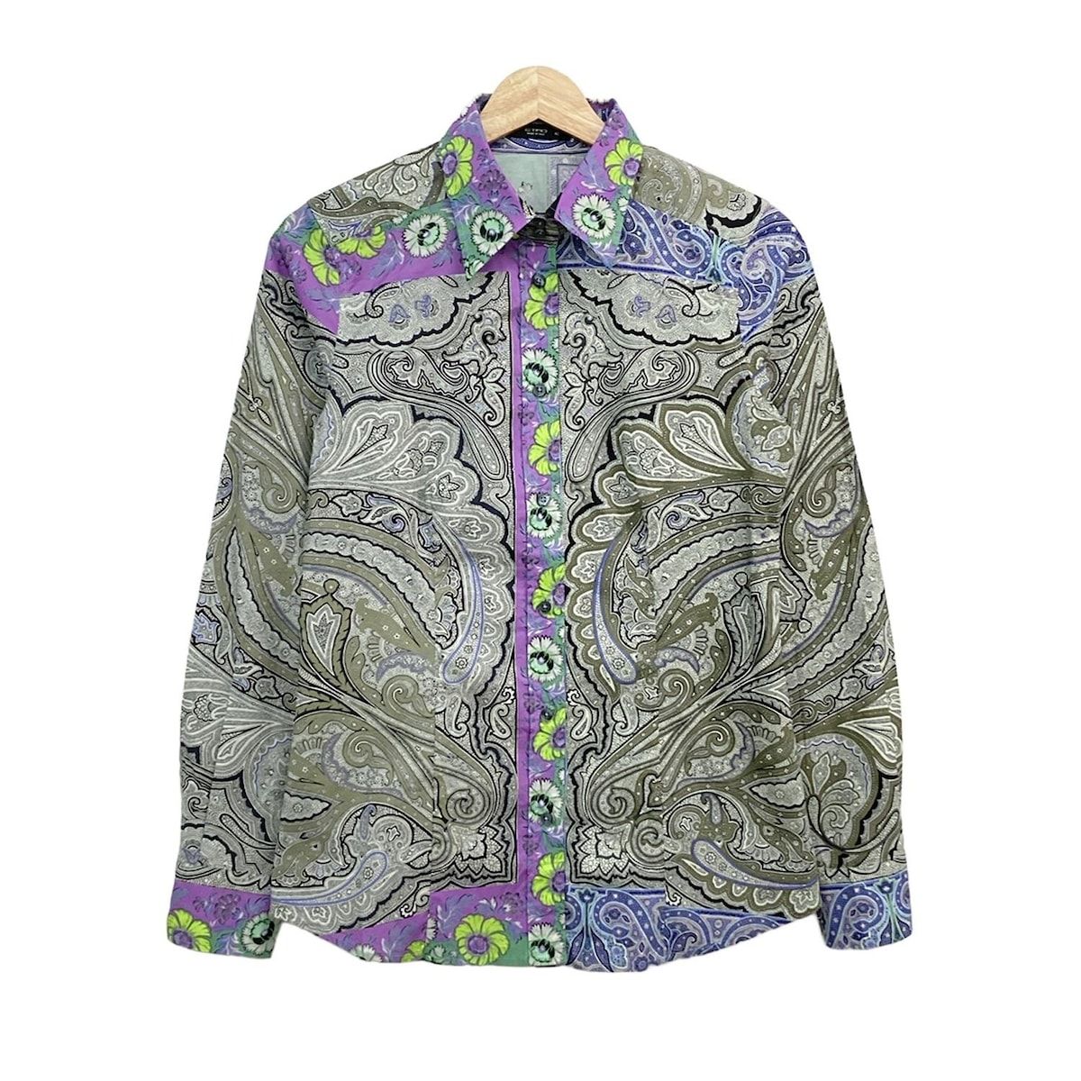 ETRO(エトロ) 長袖シャツブラウス サイズ42 M レディース美品 - 黒