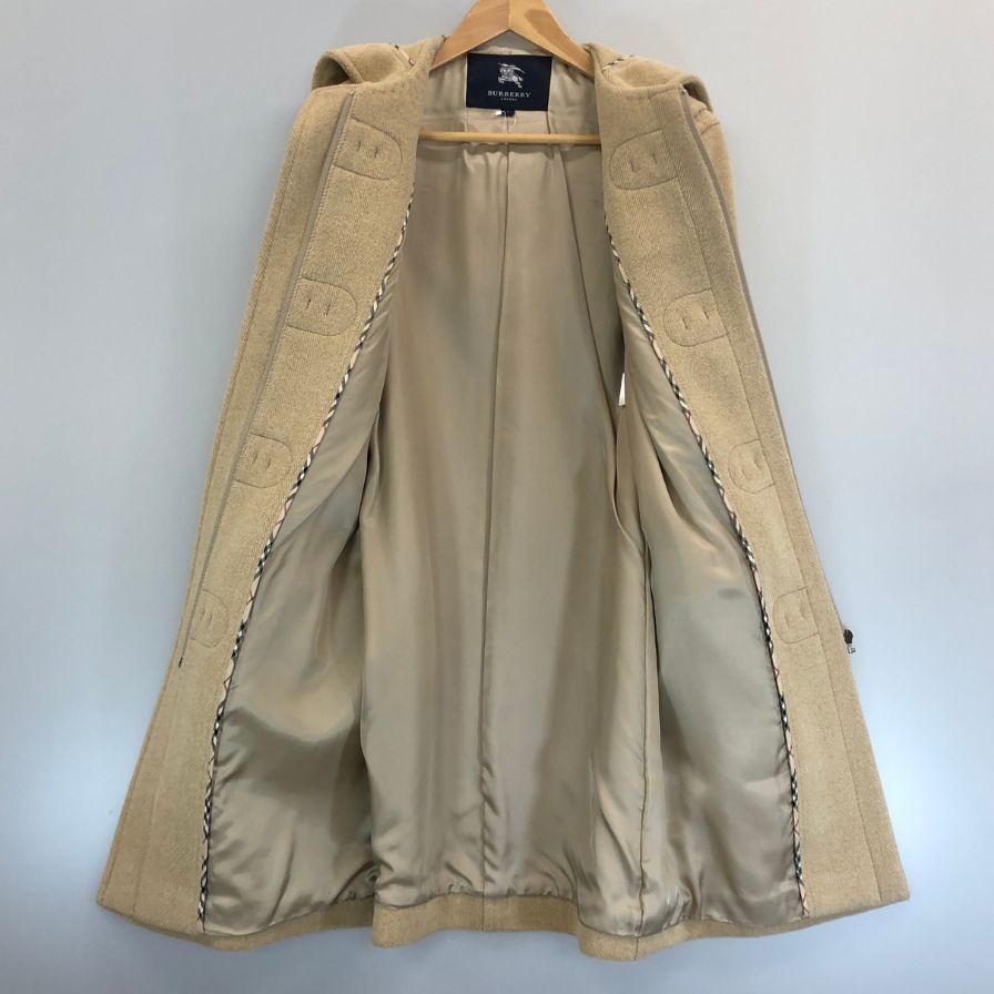 バーバリー ダッフルコート ウール ベージュ BURBERRY【AFA4】 - メルカリ