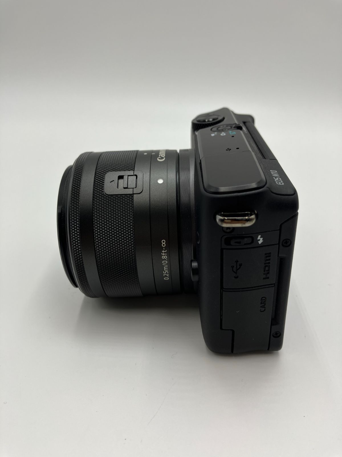 動作確認済】Canon EOS M10 EF-M 15-45mm IS STM 標準ズームレンズ