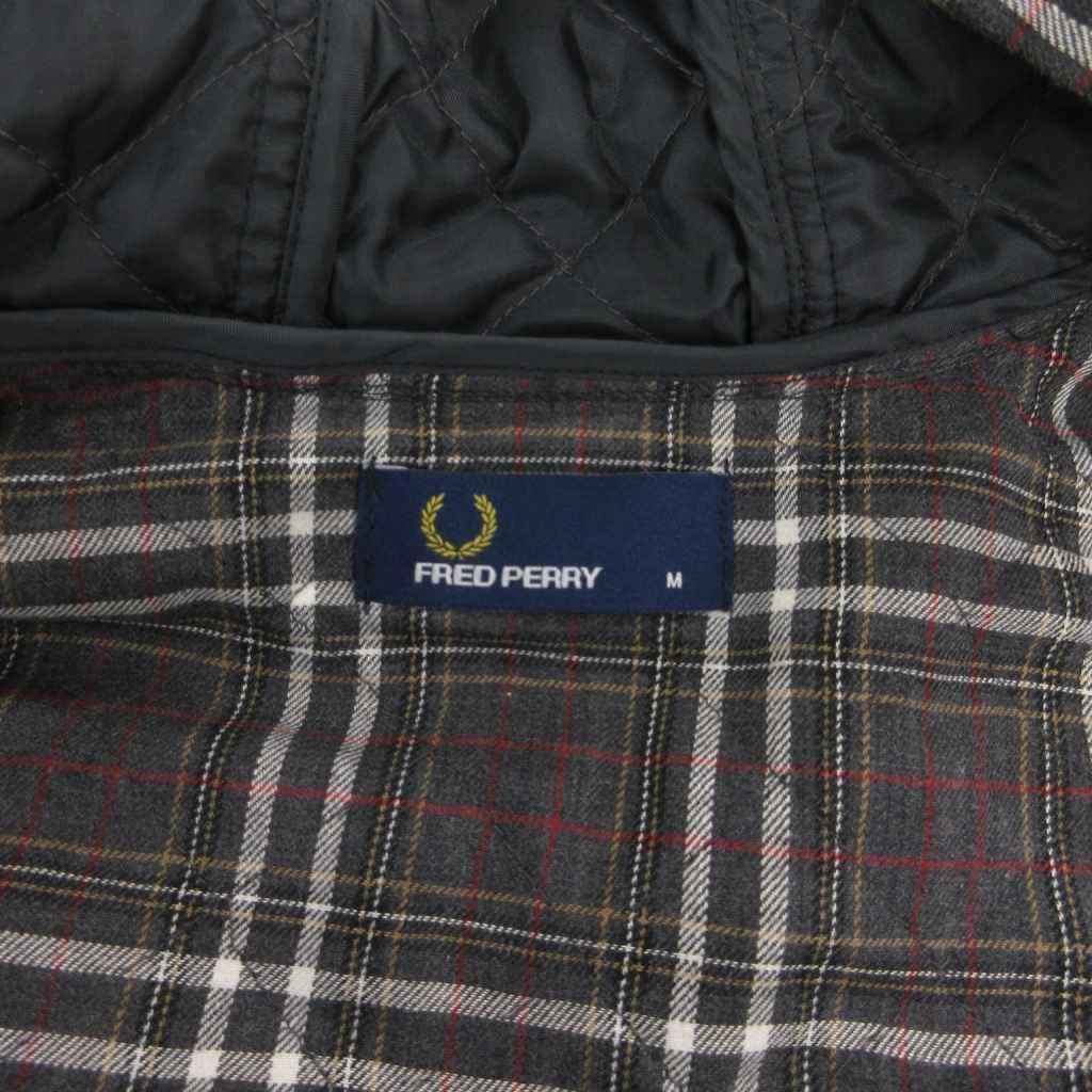 フレッドペリー FRED PERRY ジャケット 中綿 M キルティング チェック