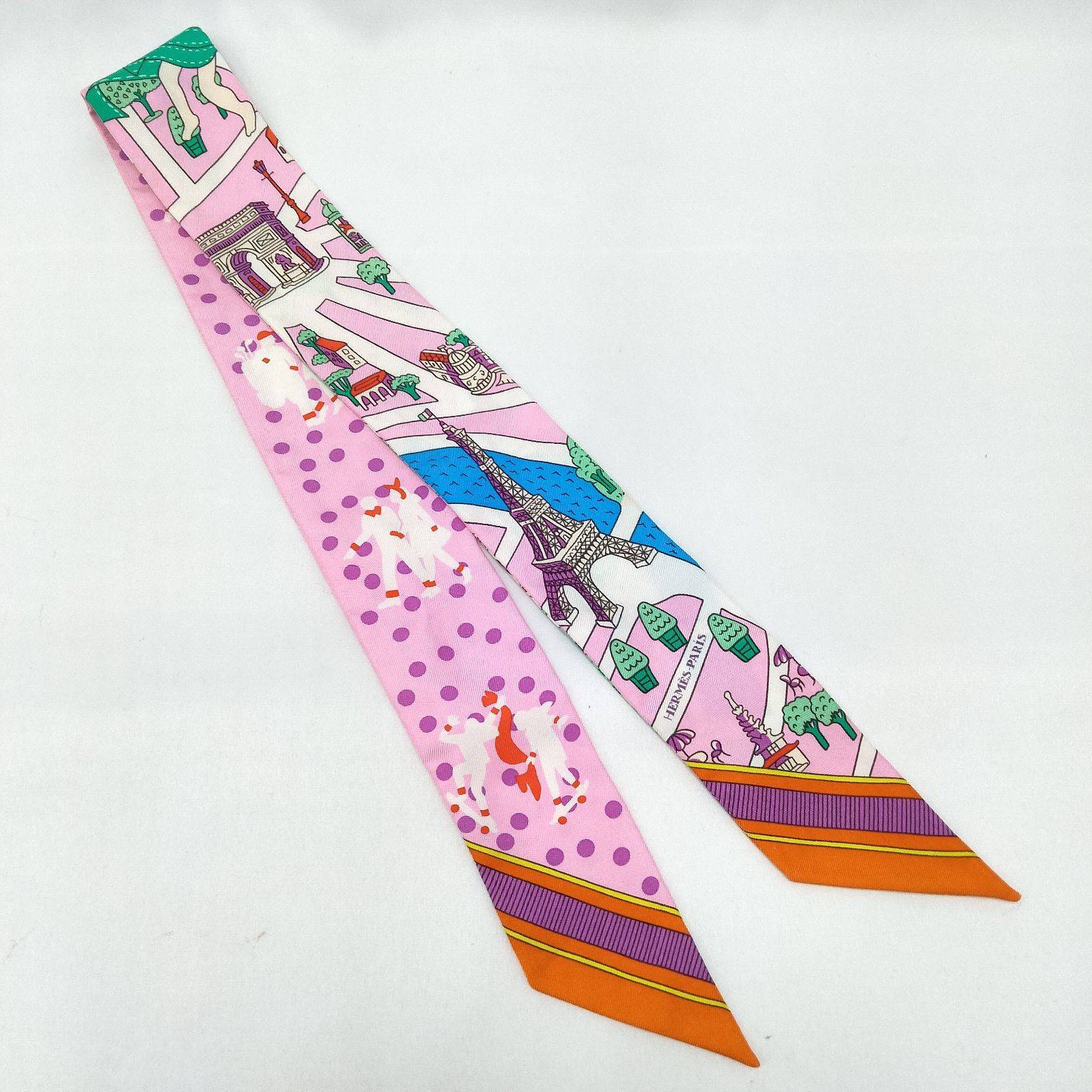 ✨️HERMES✨️エルメス ツイリー 新パリの恋人たち スカーフ - メルカリ