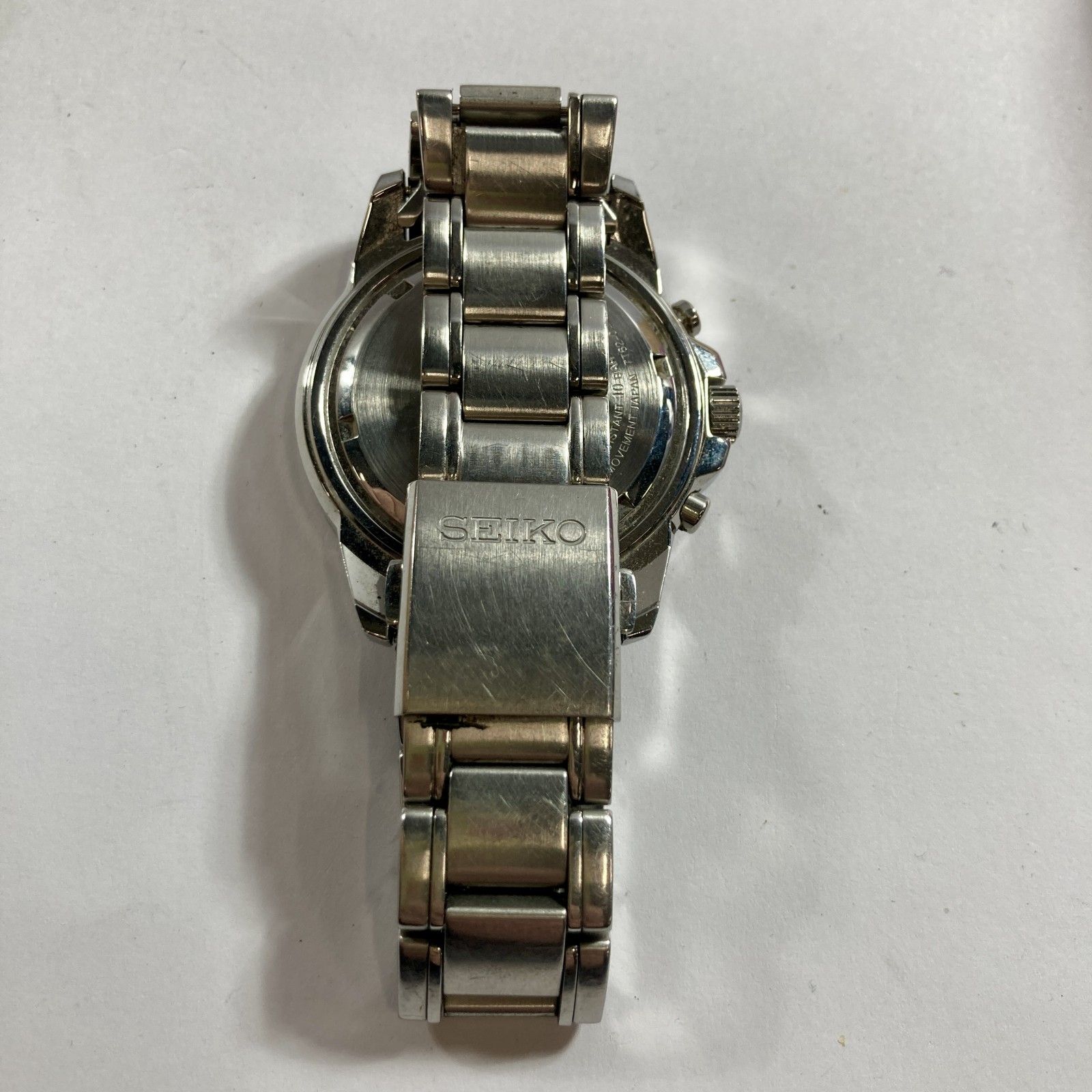 新作入荷，低価 SEIKO セイコー クロノグラフ 腕時計 4N0310 メンズ 
