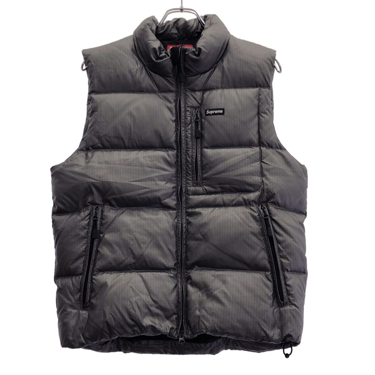 Supreme シュプリーム 13AW Silver Ski Vest ナイロンベスト シルバー