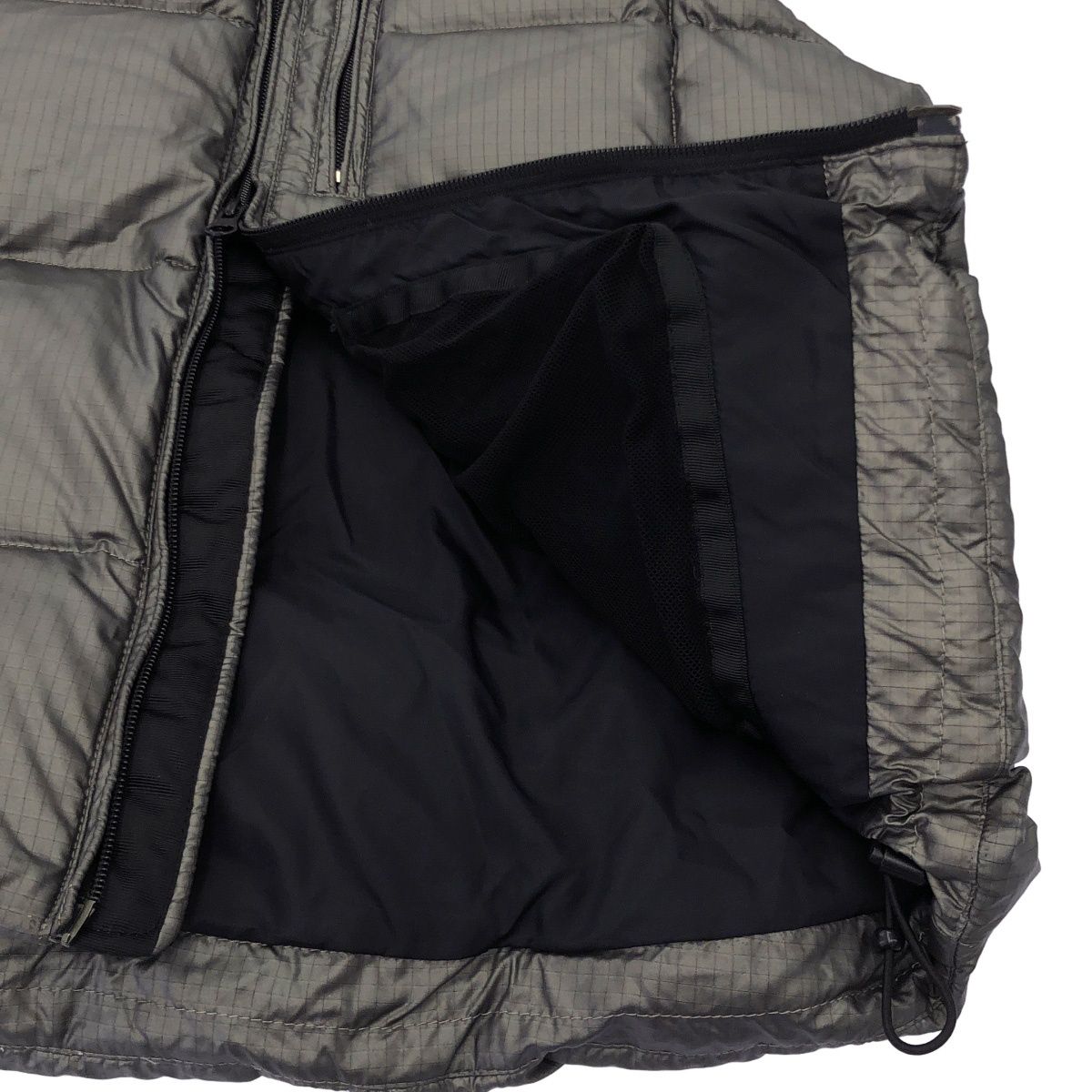 Supreme シュプリーム 13AW Silver Ski Vest ナイロンベスト シルバー