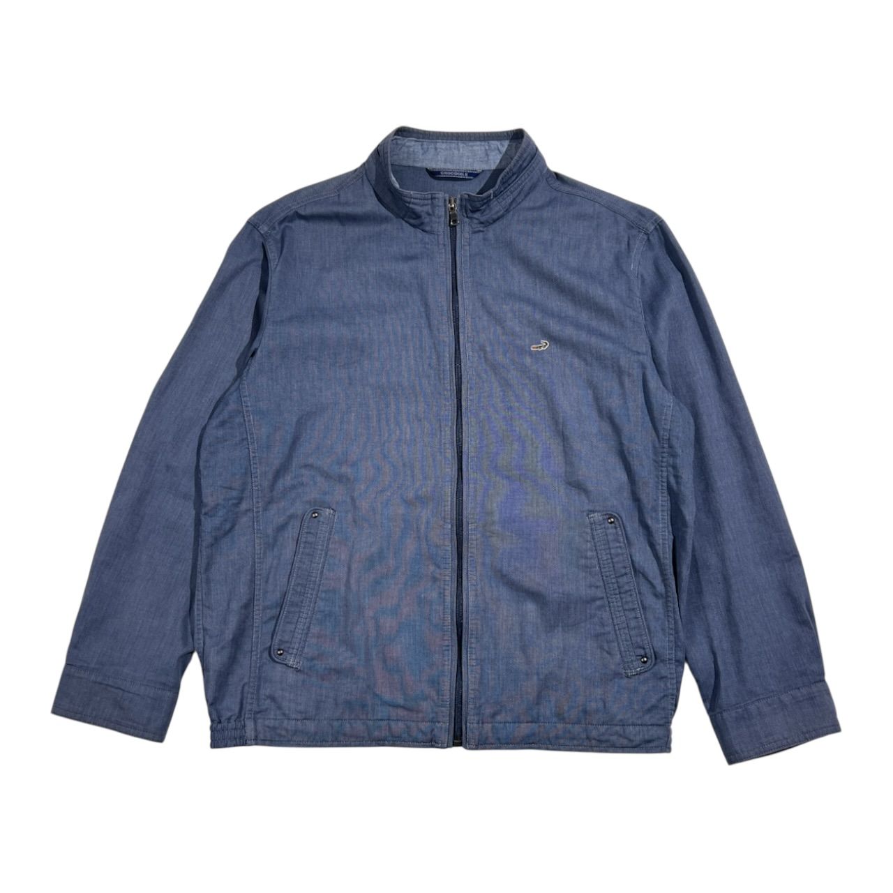 CROCODILE クロコダイル ジップアップブルゾン ネイビー L 【公式通販】