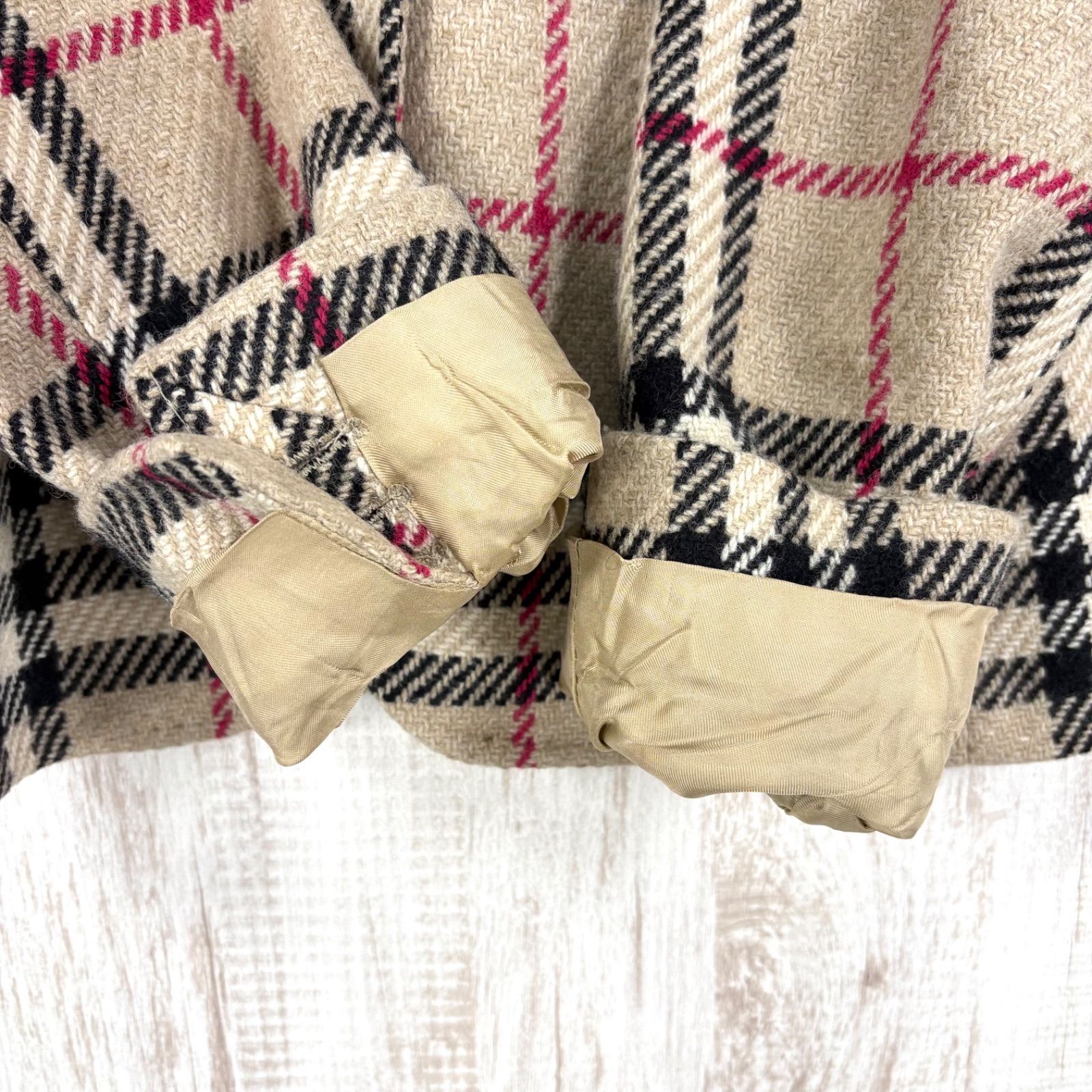 美品 レア BURBERRY LONDON バーバリーロンドン 定番カラー ベージュ