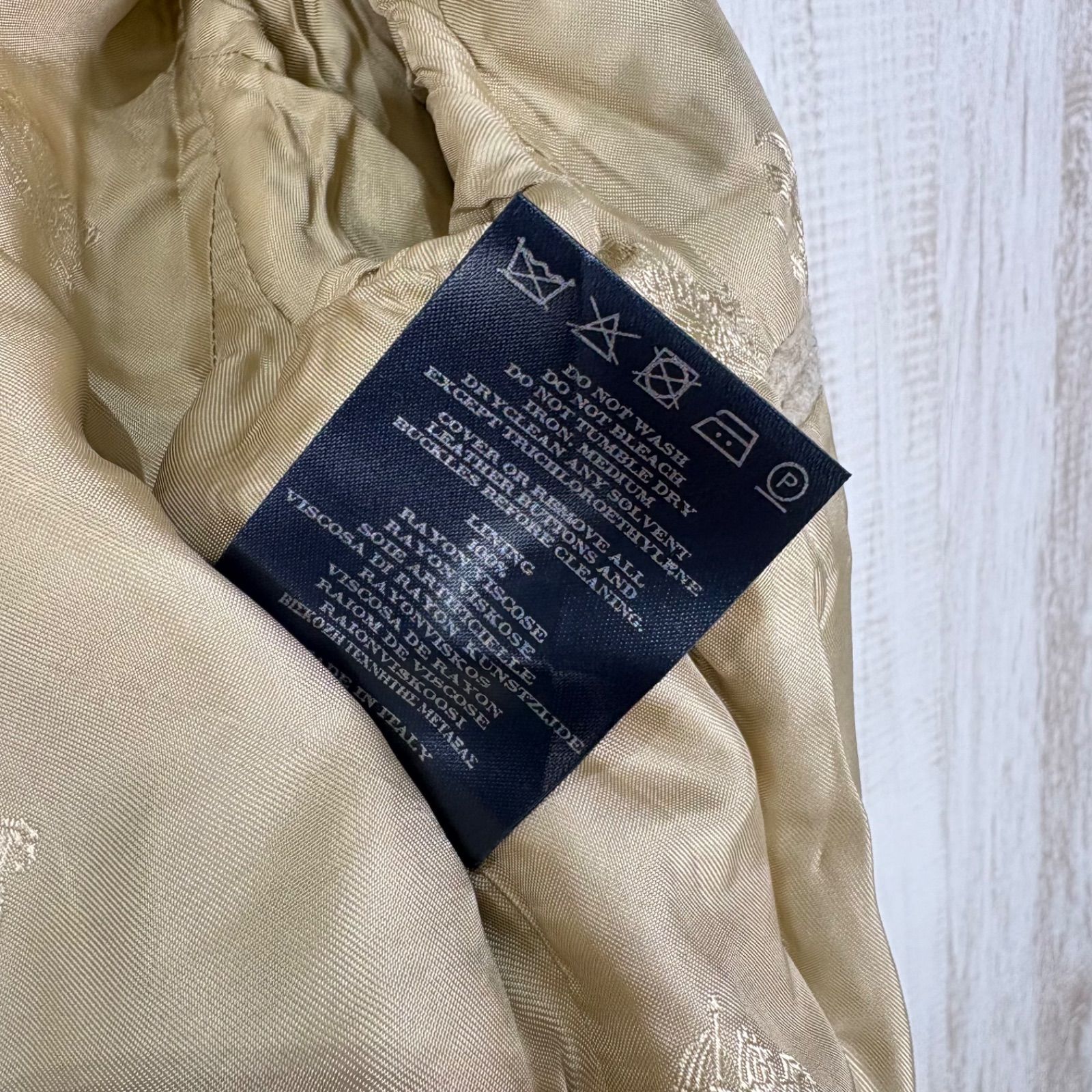 美品 レア BURBERRY LONDON バーバリーロンドン 定番カラー ベージュ 