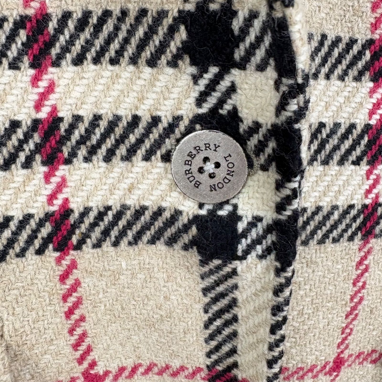 美品 レア BURBERRY LONDON バーバリーロンドン 定番カラー ベージュ