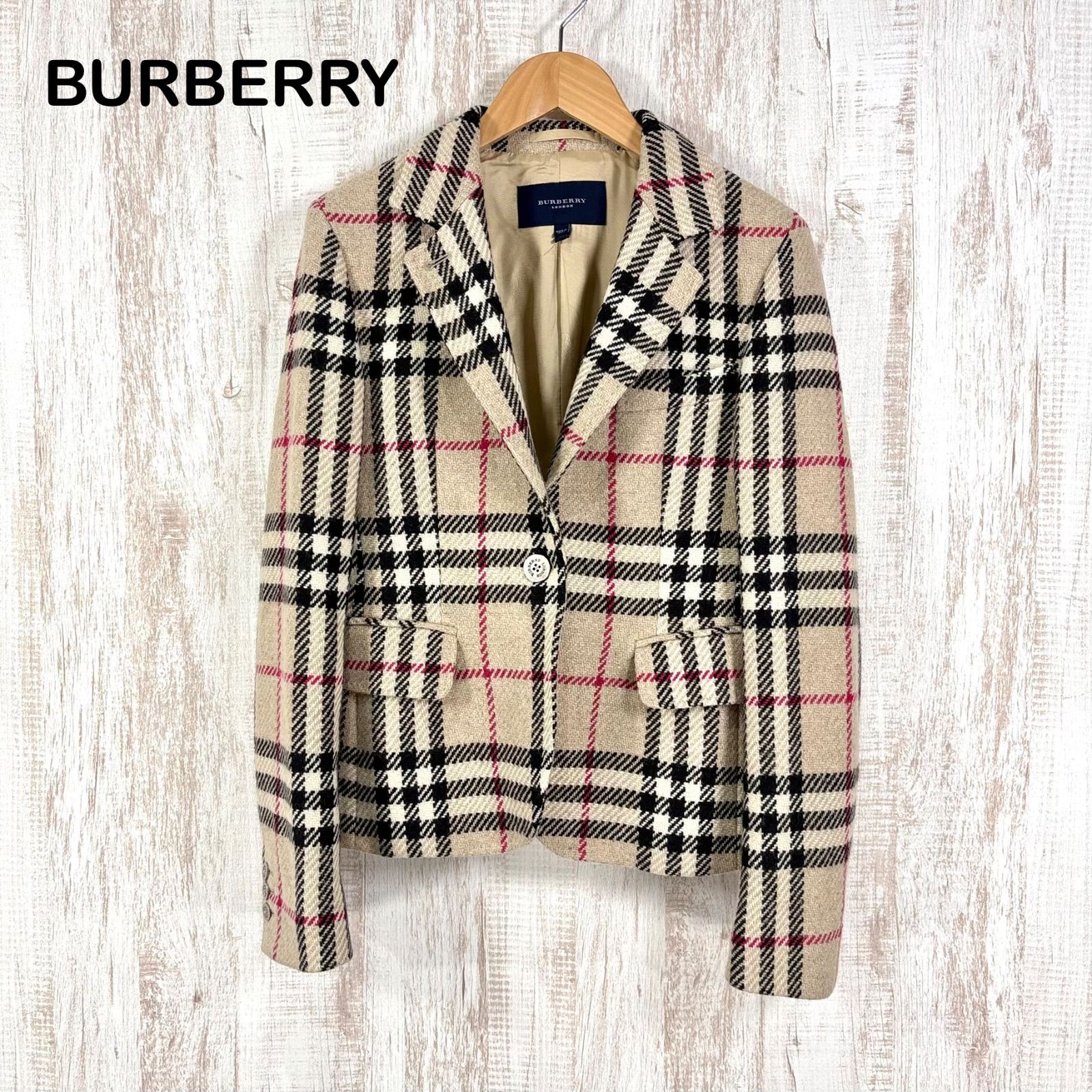 美品 レア BURBERRY LONDON バーバリーロンドン 定番カラー ベージュ