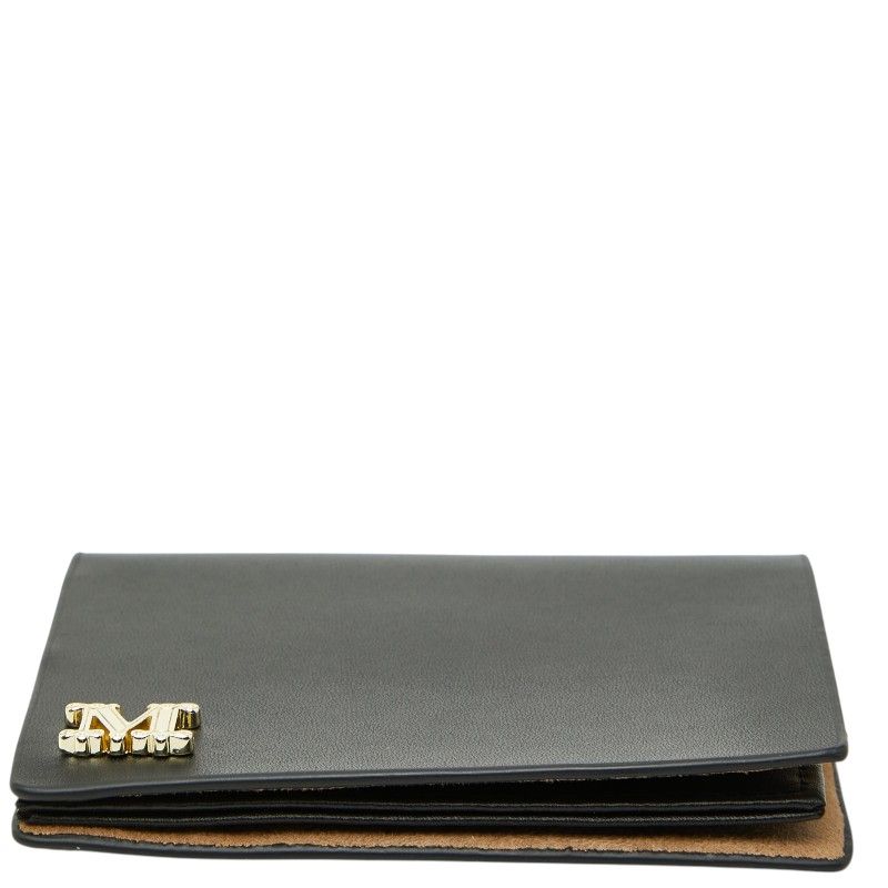 マックスマーラ ノベルティ カードケース ブラック レザー レディース