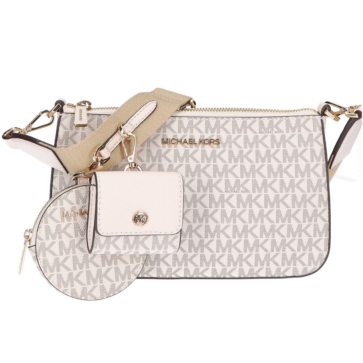 MICHAEL 1円 □新品同様□ MICHAEL KORS マイケルコース レザー 