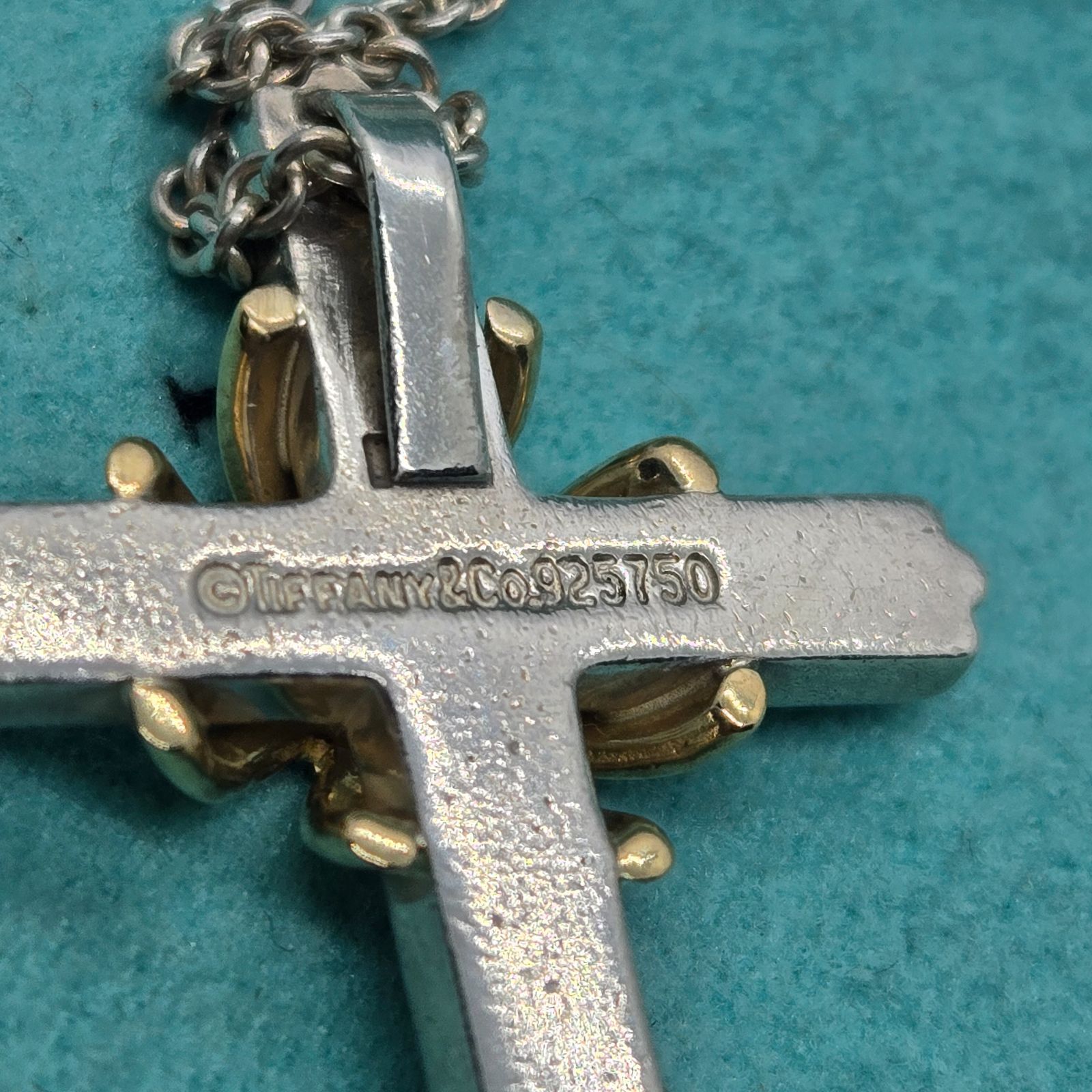 TIffany co．ティファニー クロス ネックレス 十字架 シルバー 925