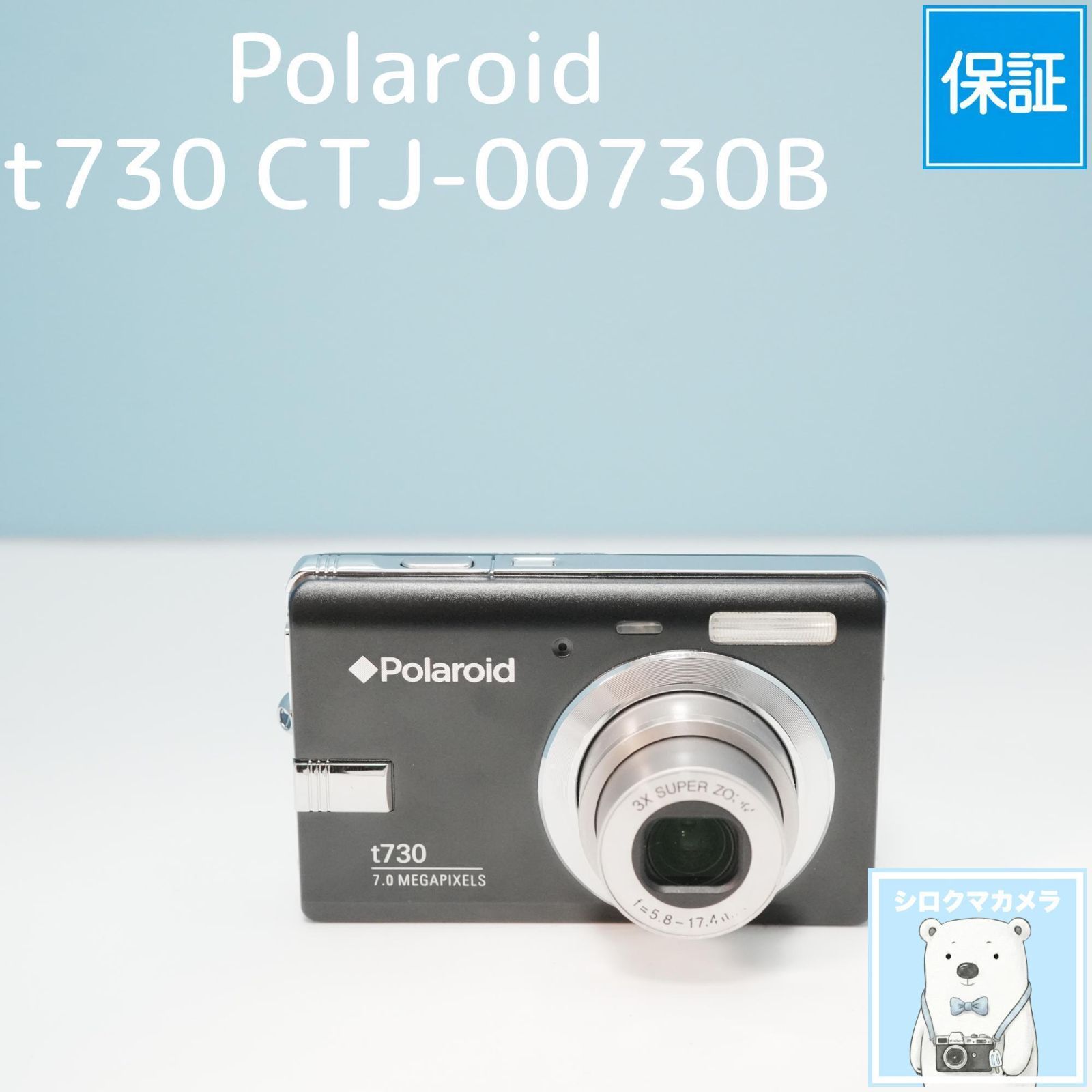 Polaroid t730 CTJ-00730B デジカメ スマホ転送OK フルセット a5910 
