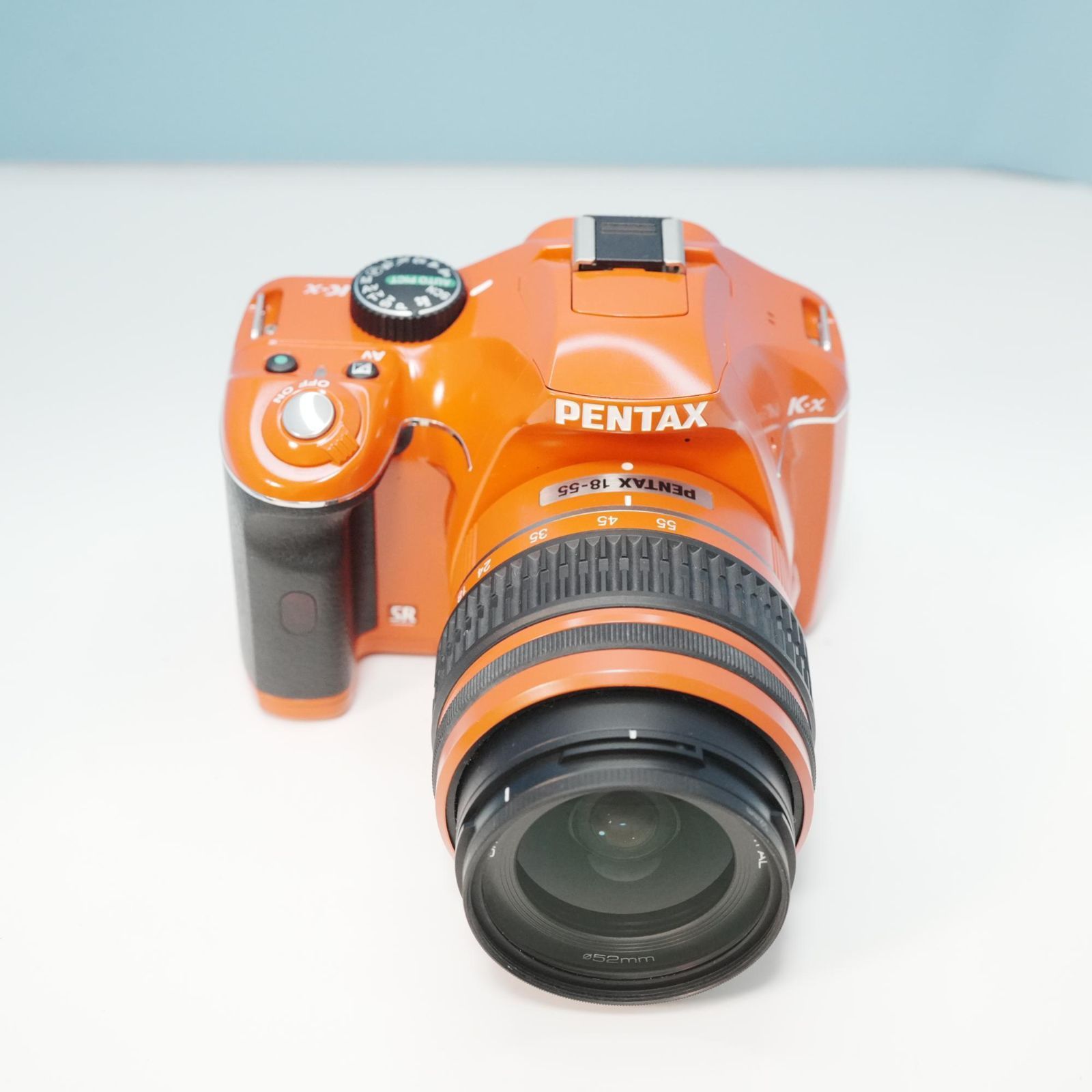 PENTAX K-x SR 赤色 一眼レフ スマホ転送OK フルセット 極美品 a5913