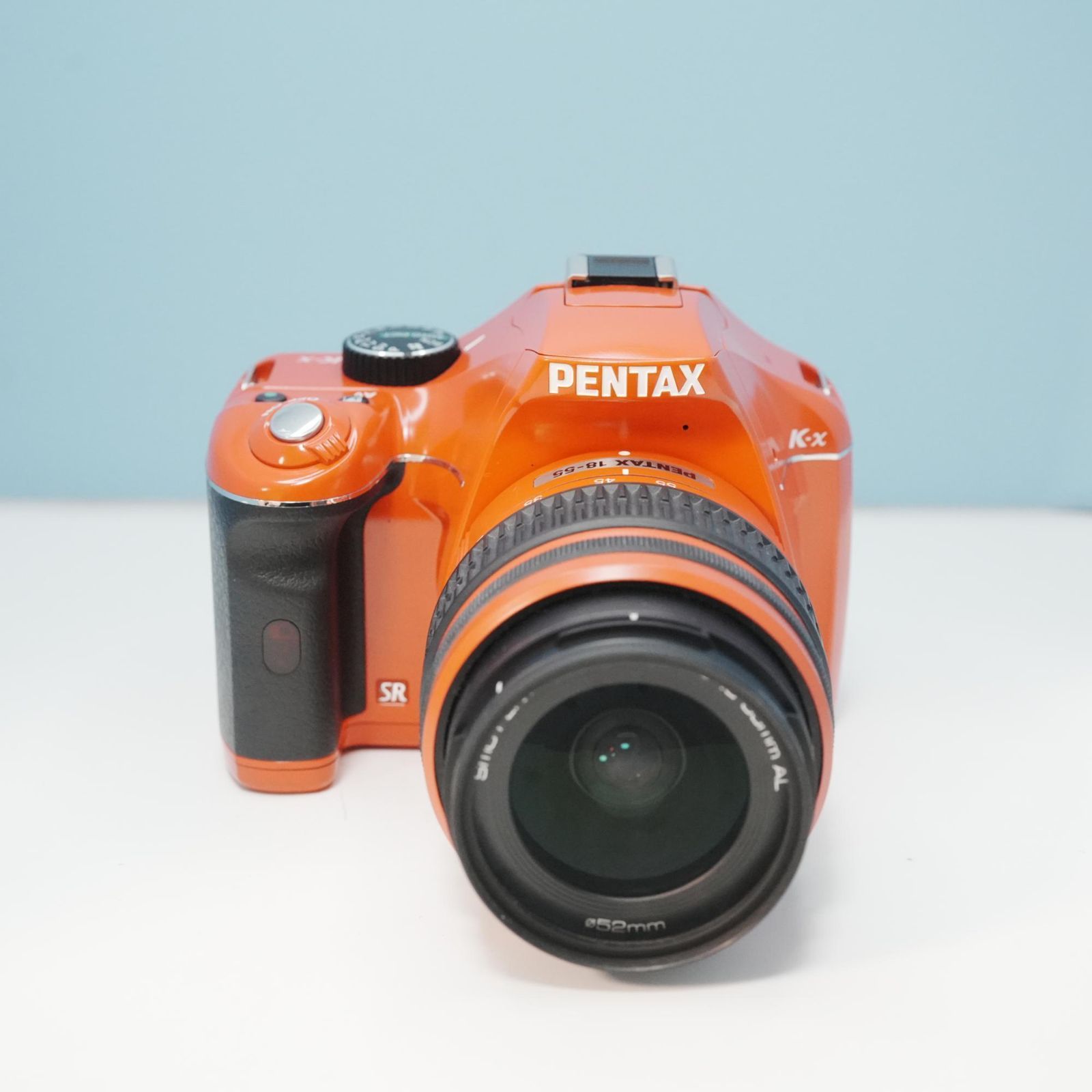 PENTAX K-x SR 赤色 一眼レフ スマホ転送OK フルセット 極美品 a5913