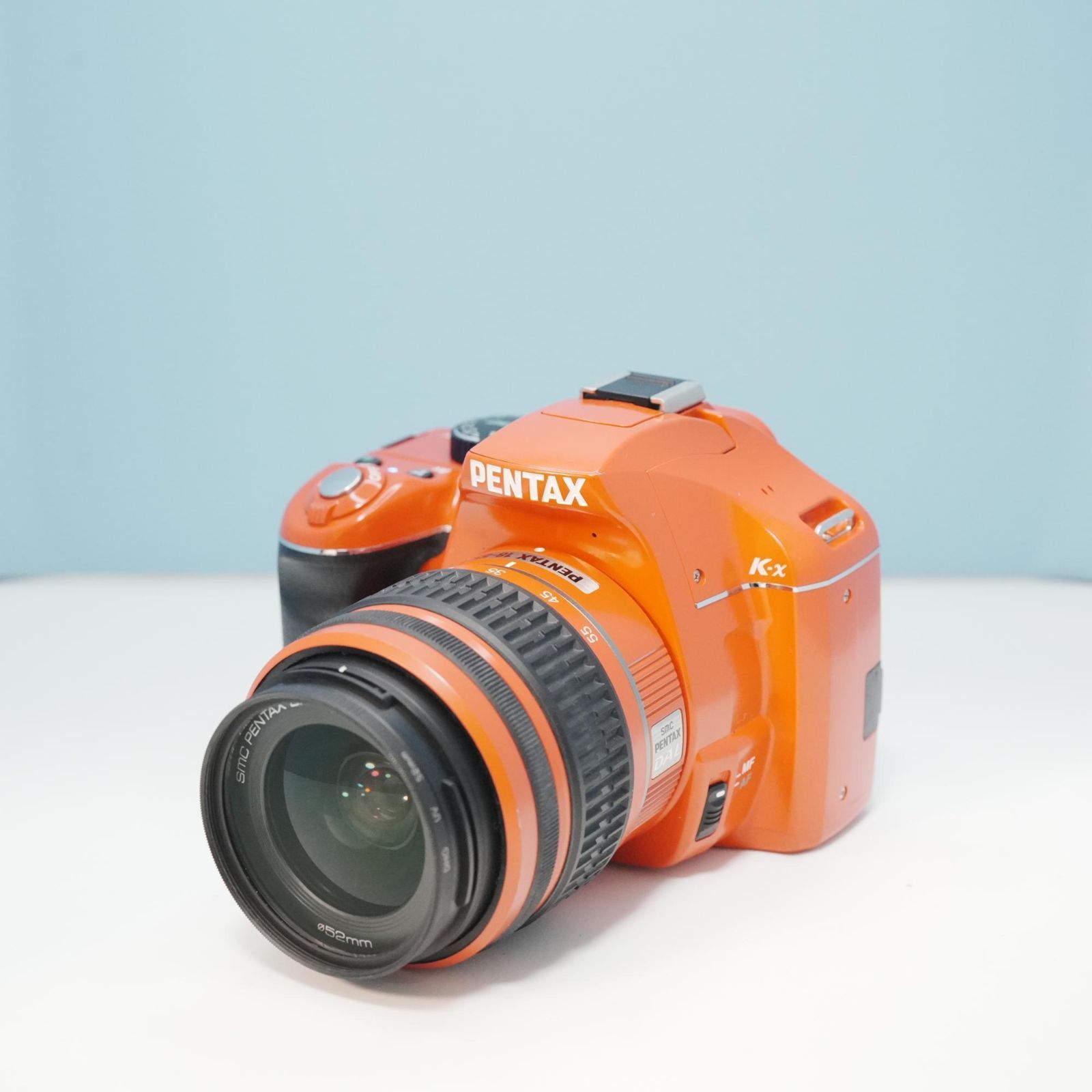 PENTAX K-x SR 赤色 一眼レフ スマホ転送OK フルセット 極美品 a5913