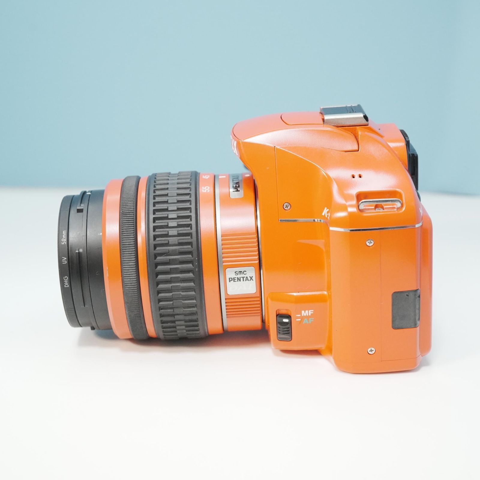 PENTAX K-x SR 赤色 一眼レフ スマホ転送OK フルセット 極美品 a5913