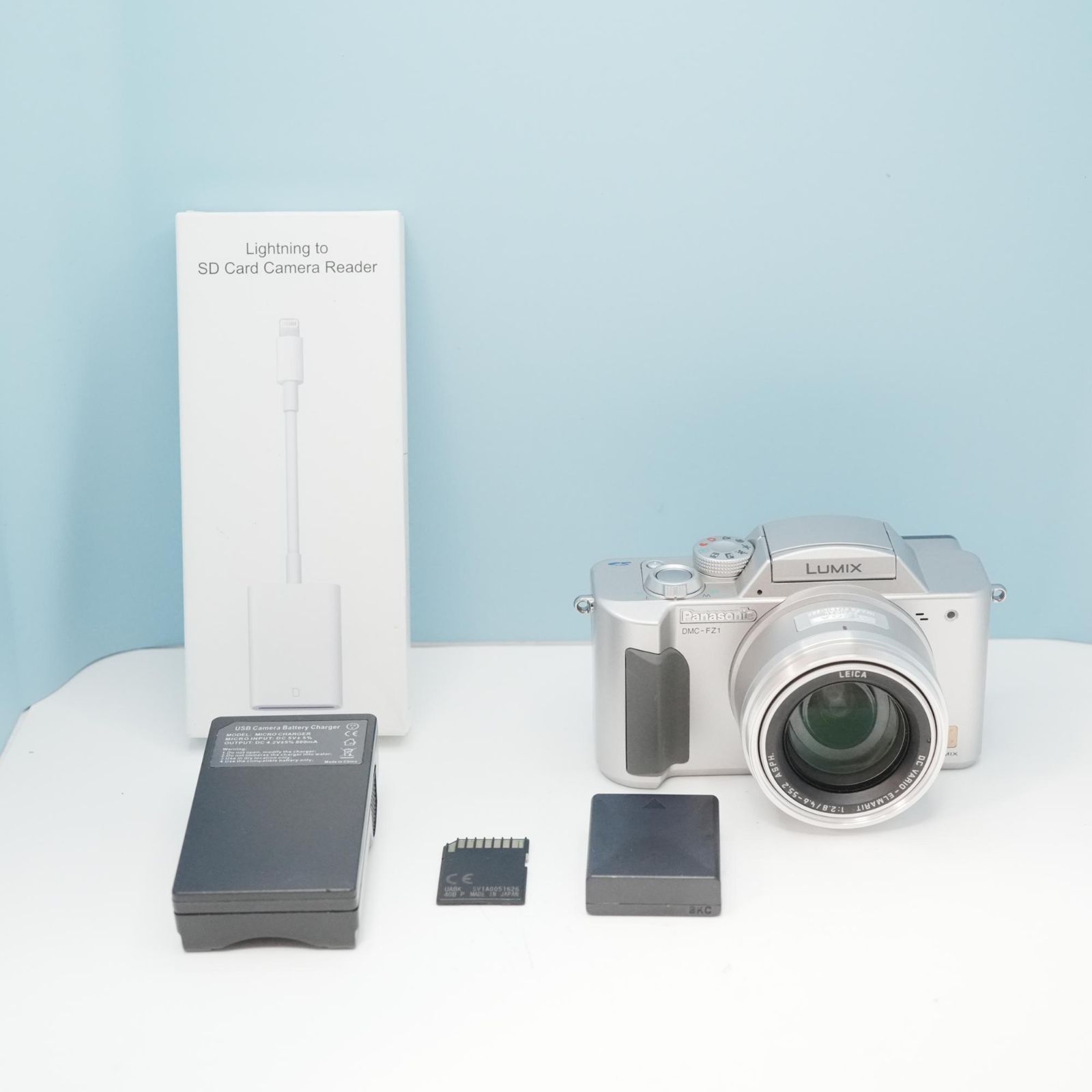 Panasonic LUMIX DMC-FZ1 デジカメ スマホ転送OK フルセット 美品