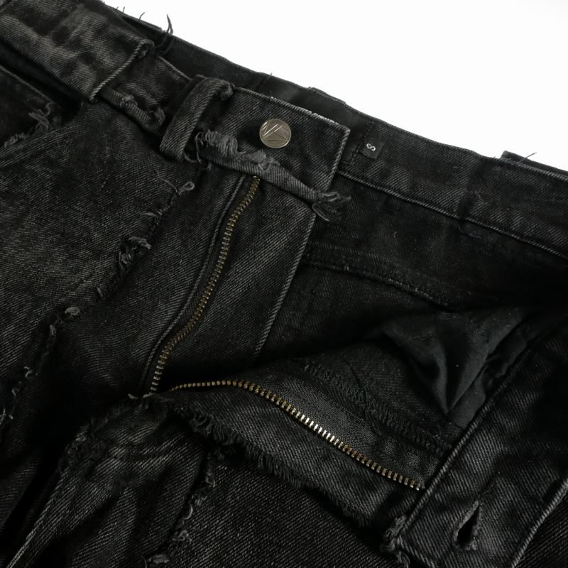 ノーフェイス ストゥディオス NO/FAITH STUDIOS FLARED DENIM フレア