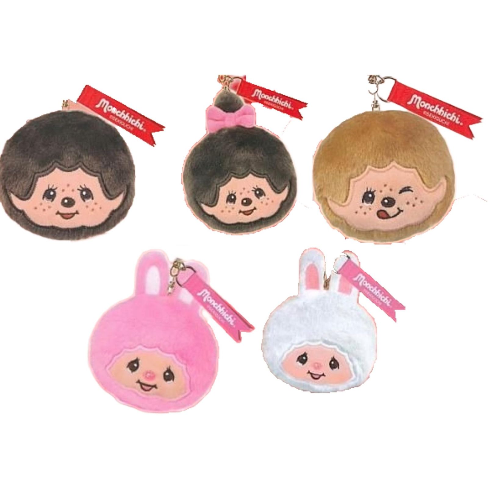 PeanutsClub モンチッチ フェイスぬいぐるみ × 全5種セット フルコンプ