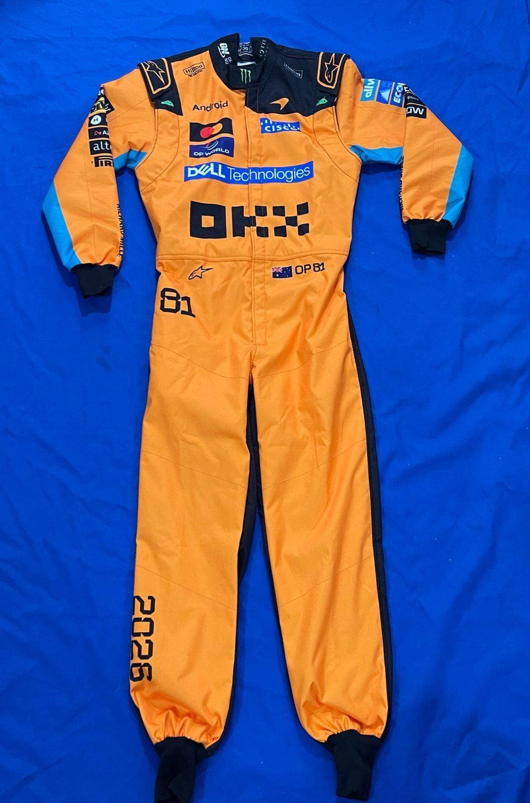 新品 オスカー・ピアストリ 2026 マクラーレン F1 レーシングカート