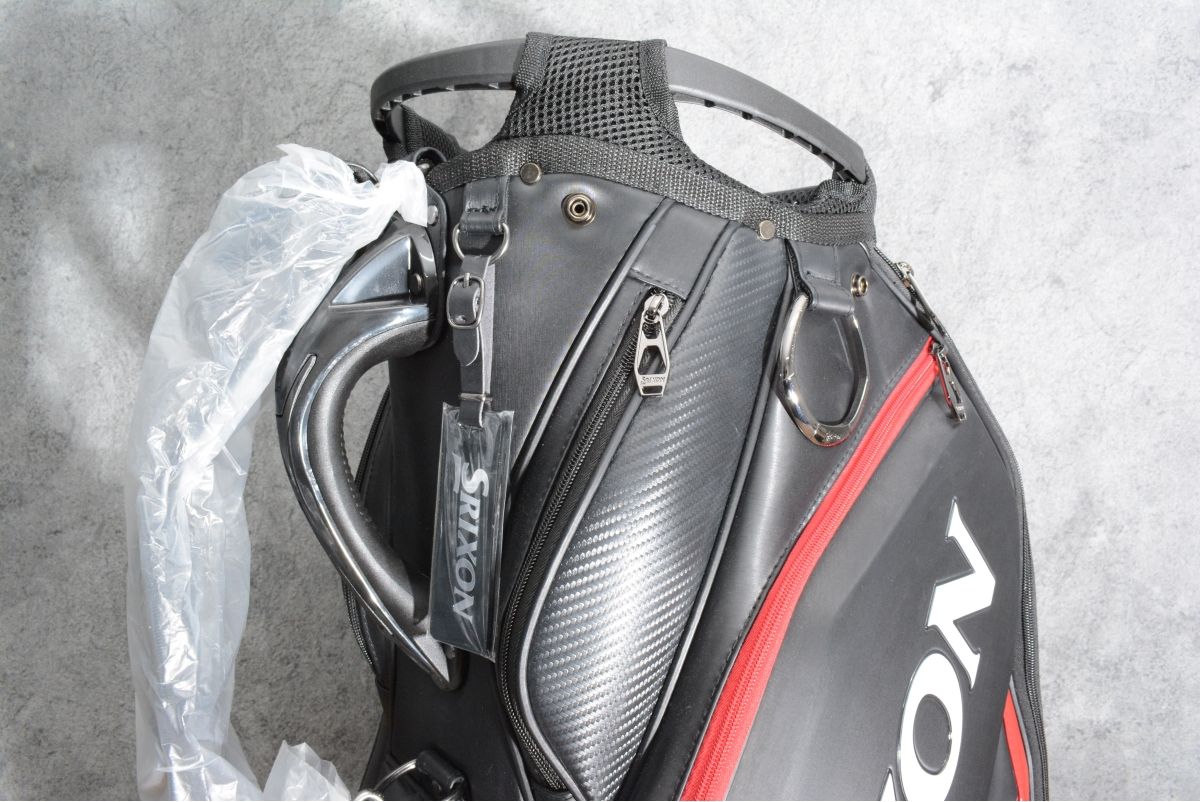 10型 4分割】ダンロップ SRIXON カート式 キャディバッグ ブラック 