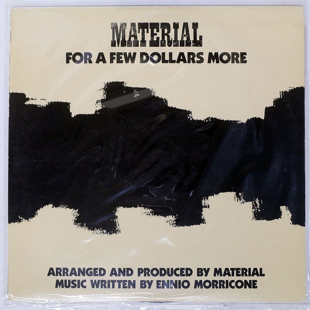 見本盤 国内盤 MATERIAL/FOR A FEW DOLLARS MORE/CBS/SONY 12AP2757 12