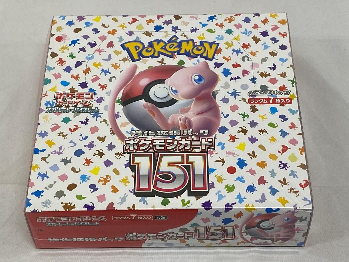スカーレット&バイオレット 強化拡張パック 151(シュリンク未開封BOX
