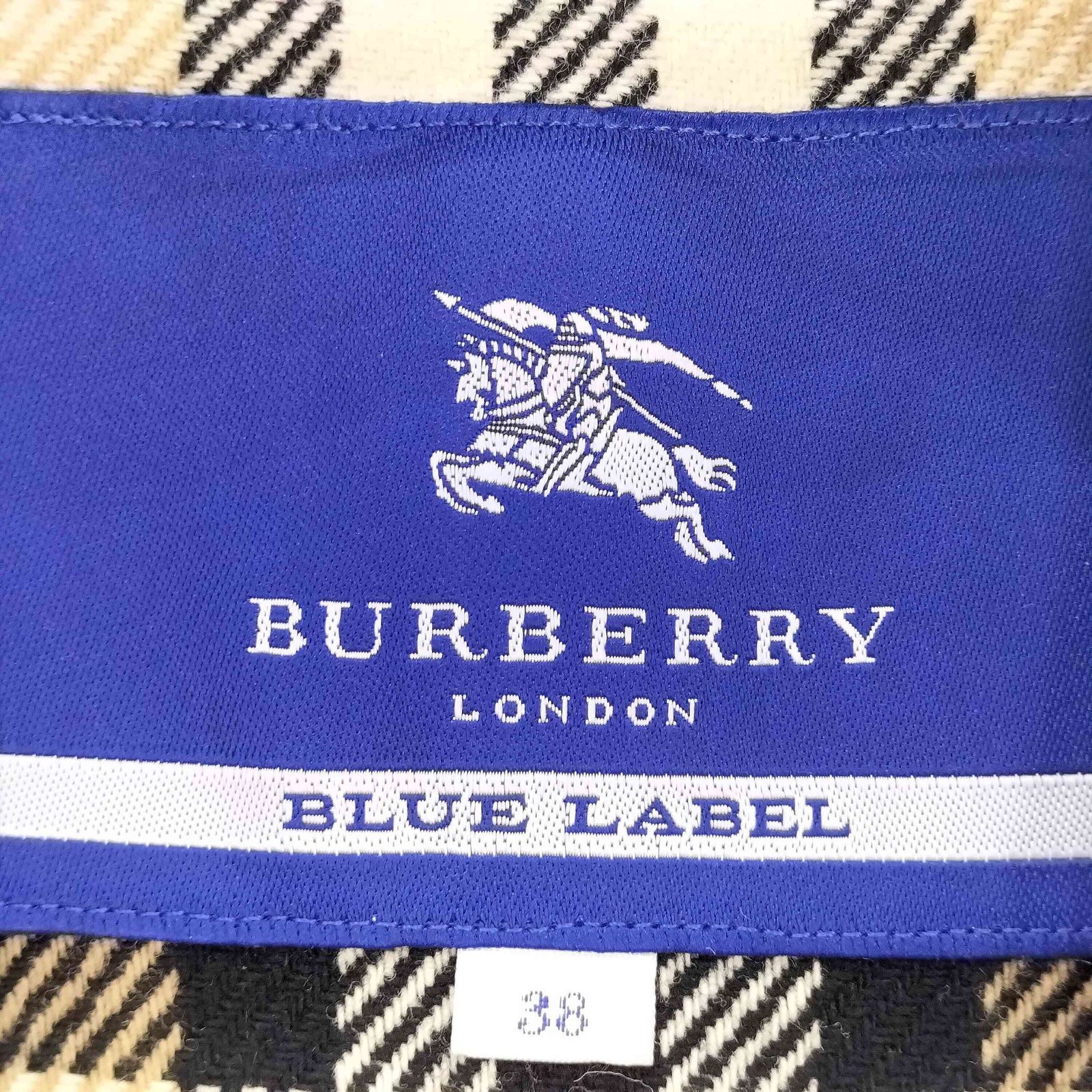 バーバリーブルーレーベル BURBERRY BLUE LABEL 裏地ノバチェック