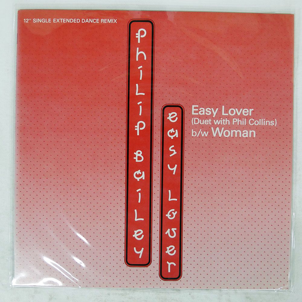 国内盤 PHILIP BAILEY/EASY LOVER (EXTENDED DANCE REMIX)/CBS/SONY