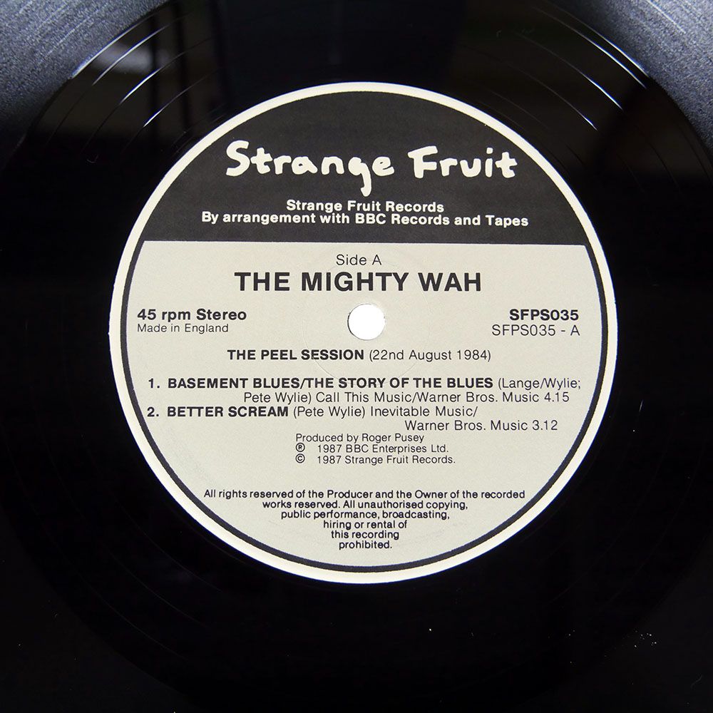 UK盤 WAH/PEEL SESSIONS/STRANGE FRUIT SFPS035 12 - メルカリ
