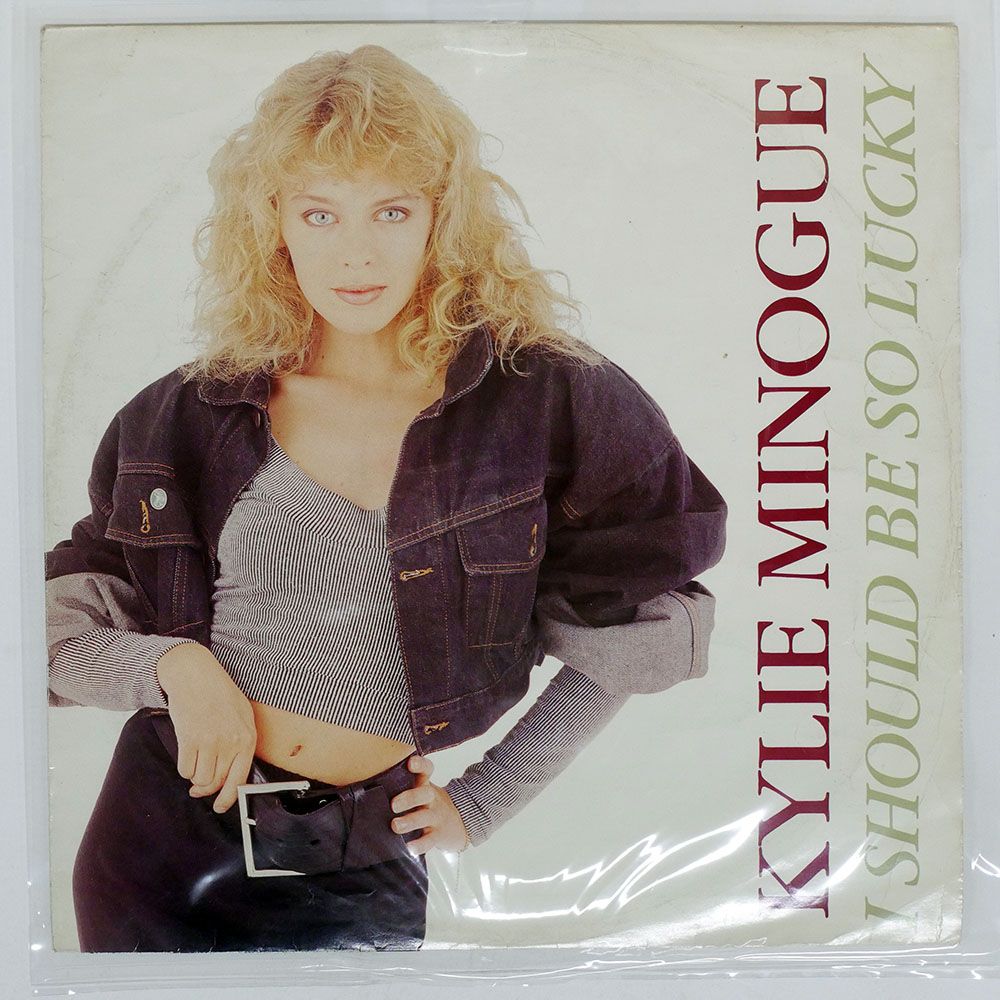 UK盤 KYLIE MINOGUE/I SHOULD BE SO LUCKY (BICENTENNIAL MIX)/PWL