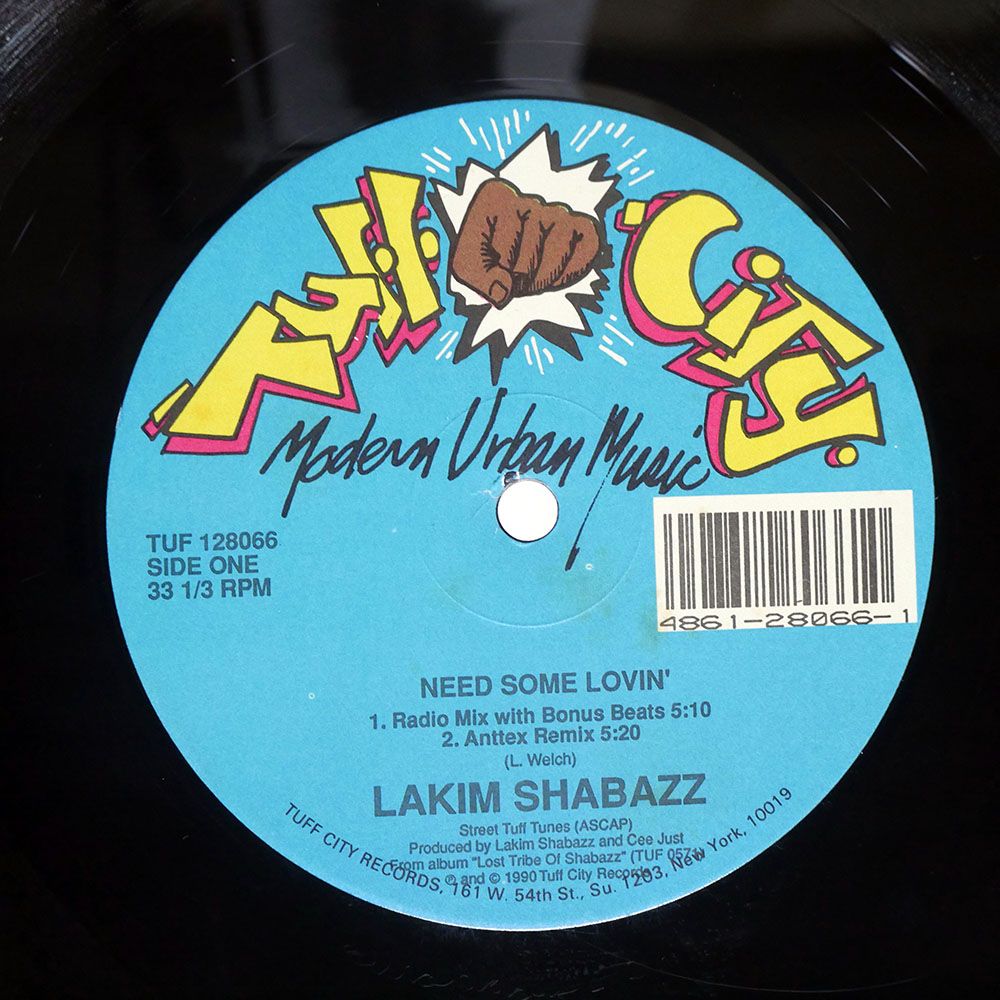 US盤 LAKIM SHABAZZ/NEED SOME LOVIN'/TUFF CITY TUF128066 12 - メルカリ