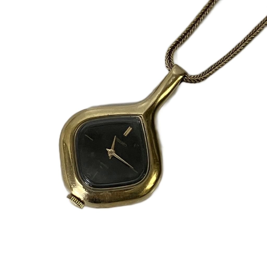 セイコー SEIKO ネックレス ペンダント ペンダントウォッチ オールド