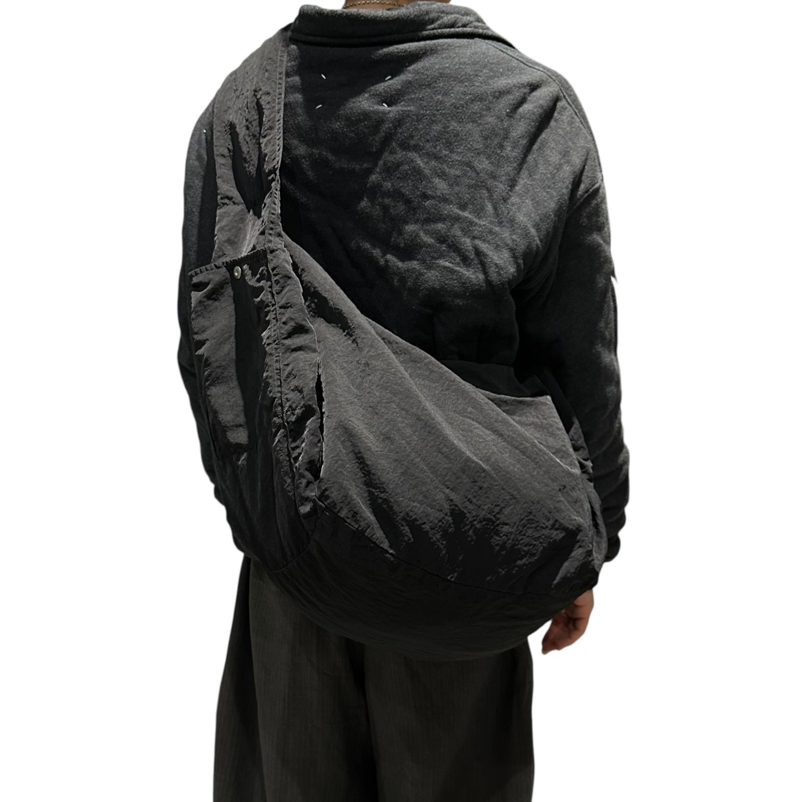 OMAR AFRIDI(オマールアフリディ) Lidia Bag BLACK_NYLON TWILL