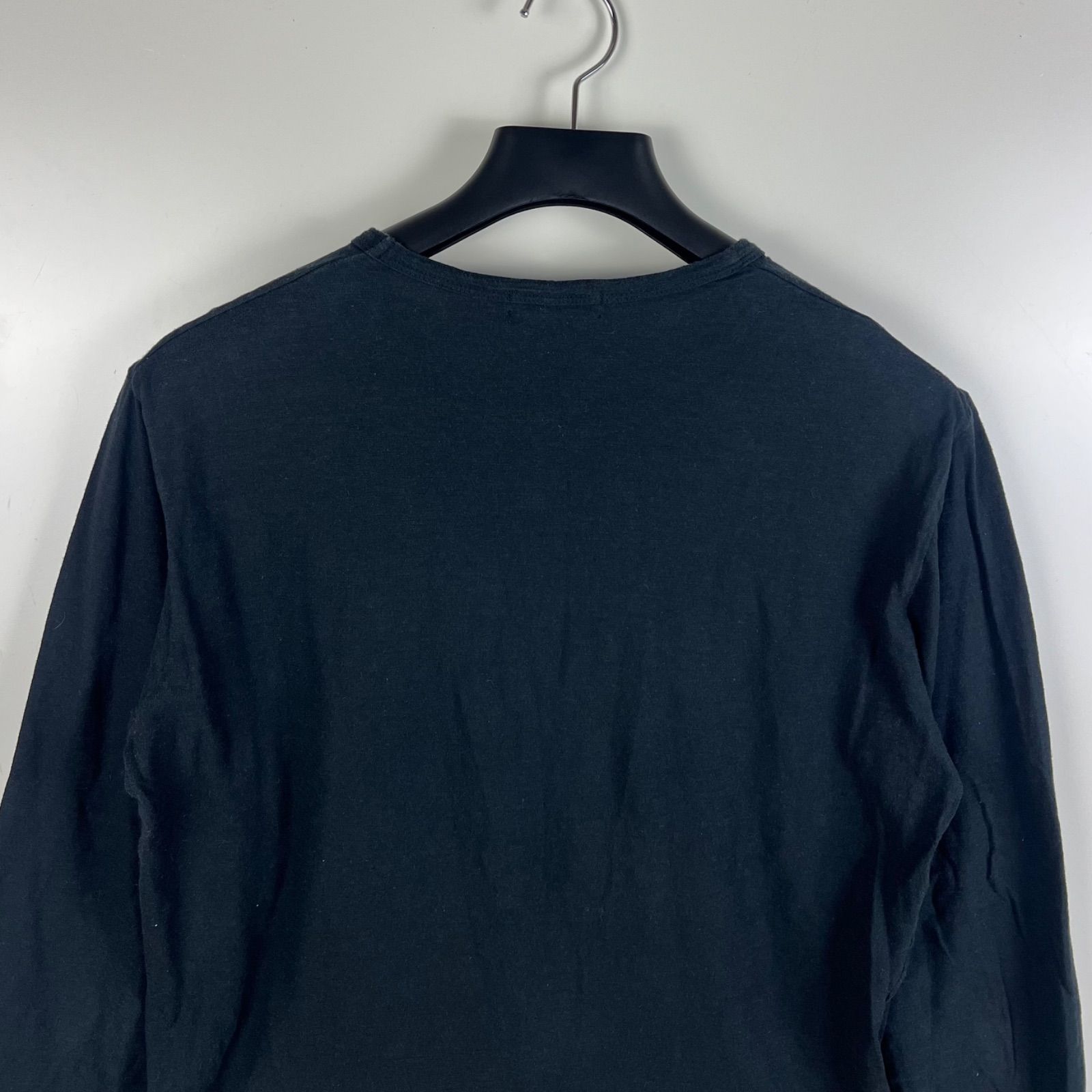 BURBERRY BLACK LABEL 00s y2k archive circle logo L/S Tee 3 L 