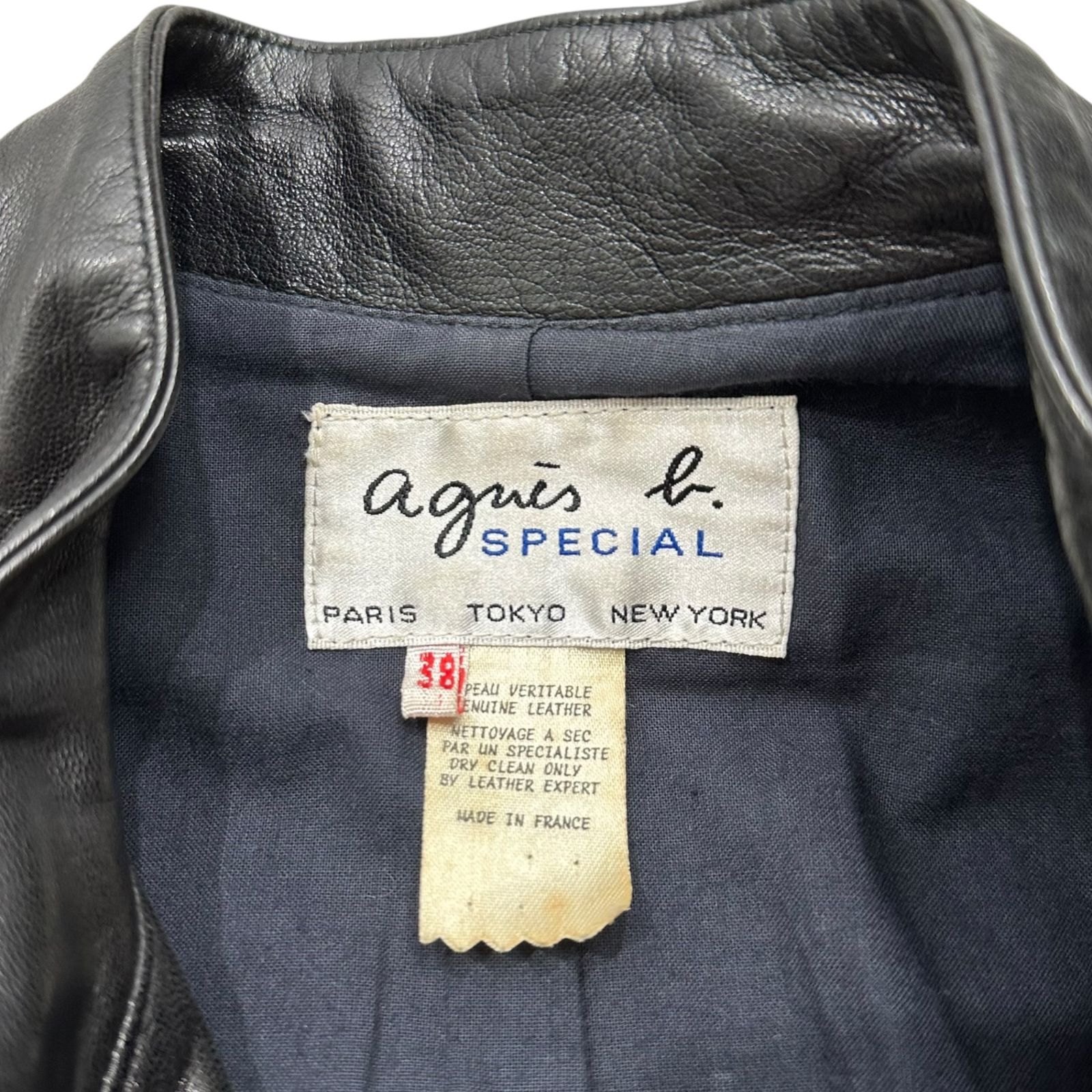 agnes b. SPECIAL(アニエスベー スペシャル) 90's All-Leather