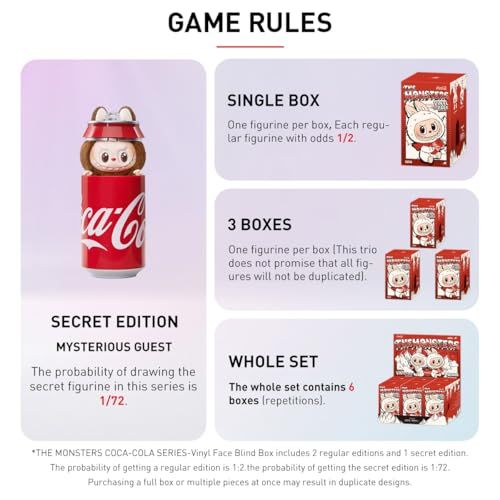 ◇POP MART THE MONSTERS コカ・コーラ シリーズ ぬいぐるみ 【1ピース