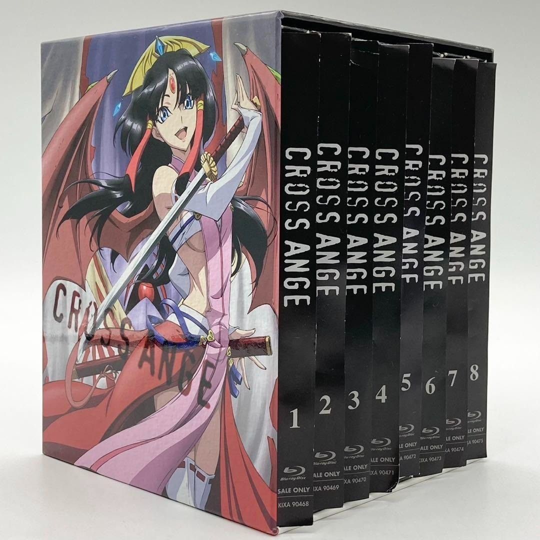 クロスアンジュ 天使と竜の輪舞 Blu-ray初回限定版全8巻セット セル版